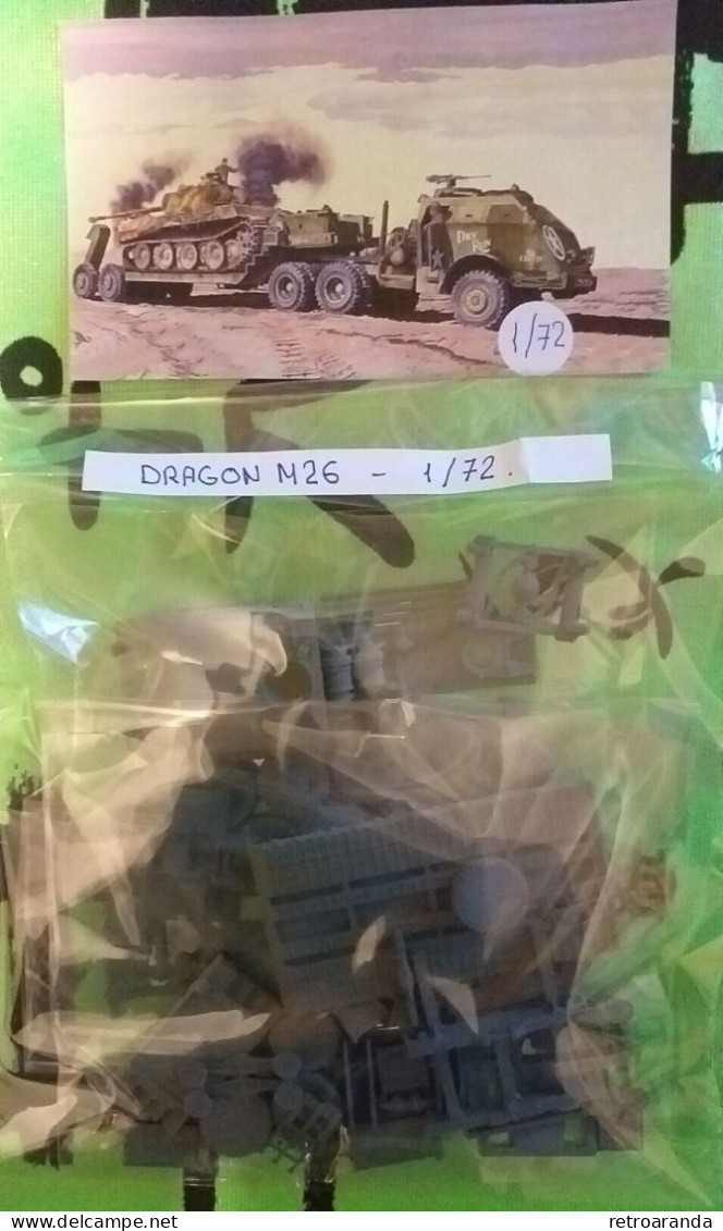 Kit Maqueta Para Montar Y Pintar - Vehículo Militar . M26 Dragon Wagon - 1/72. - Vehículos Militares