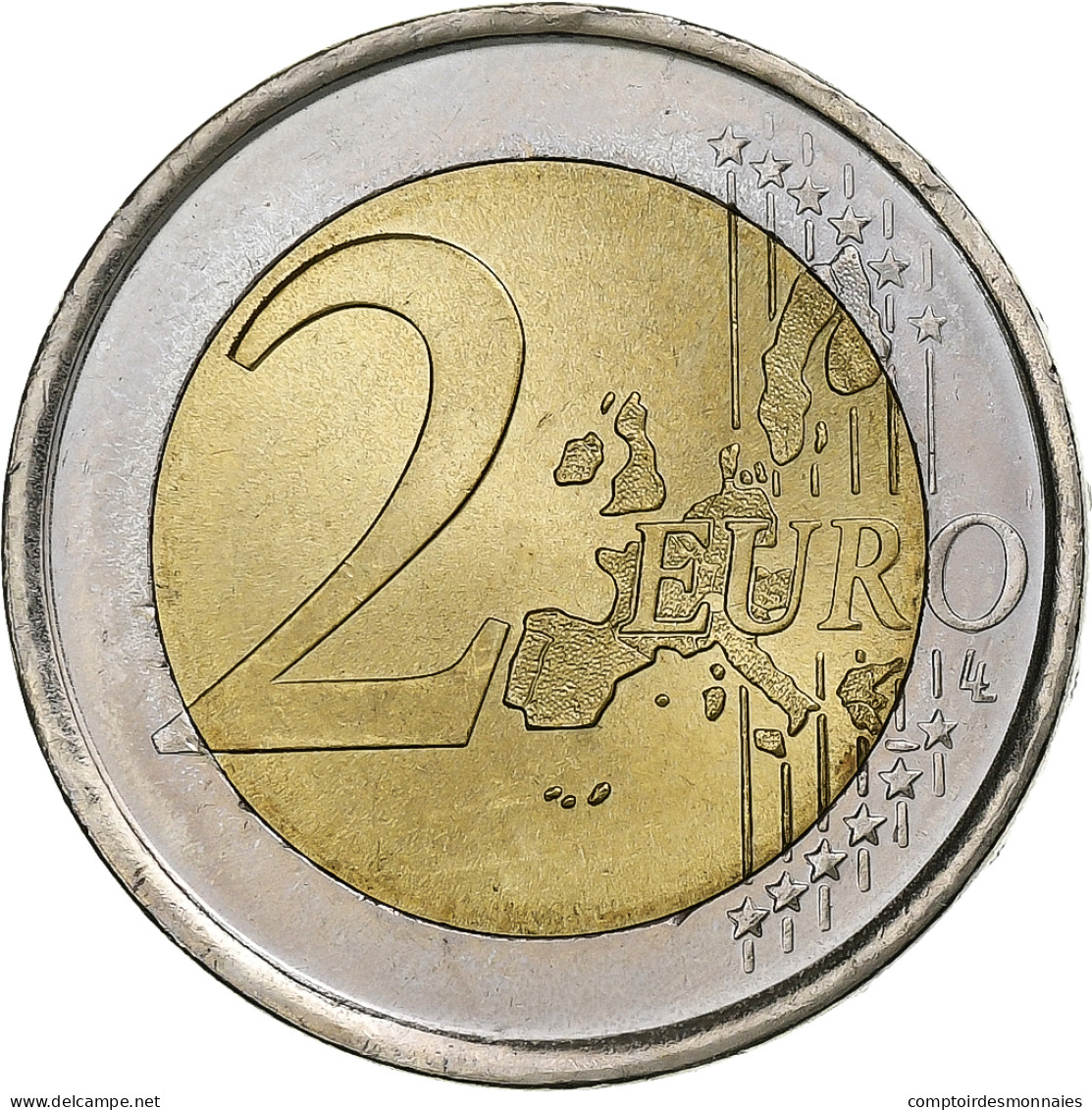 Espagne, Juan Carlos I, 2 Euro, 2002, Madrid, SPL, Bimétallique, KM:1047 - Spagna