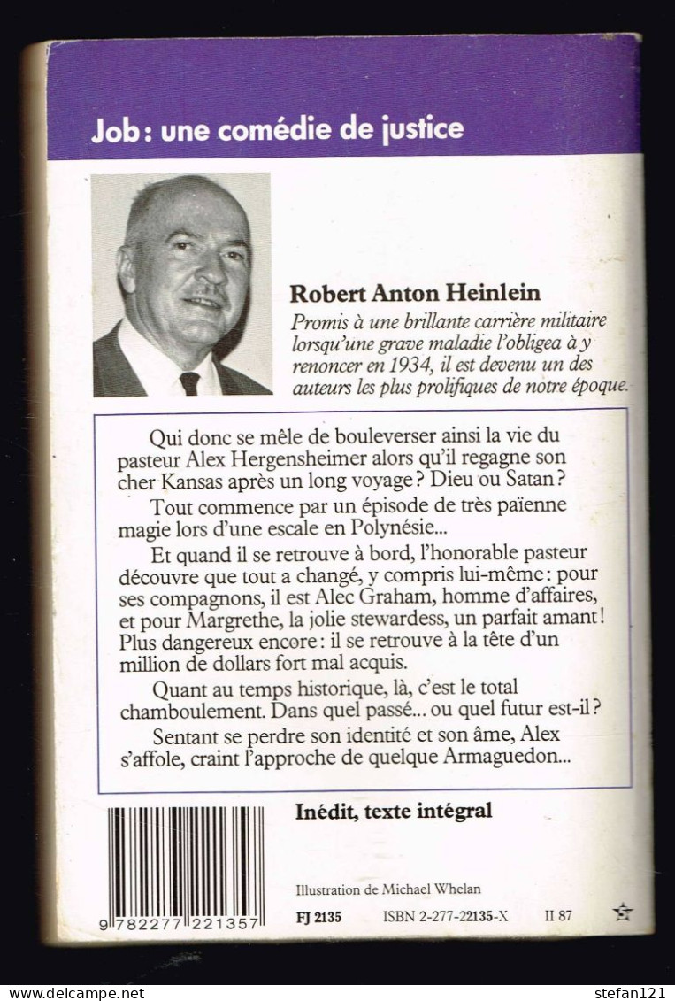 Job:Une Comédie De Justice - Robert A. Heinlein - 448 Pages 16,5 X 11 Cm - J'ai Lu