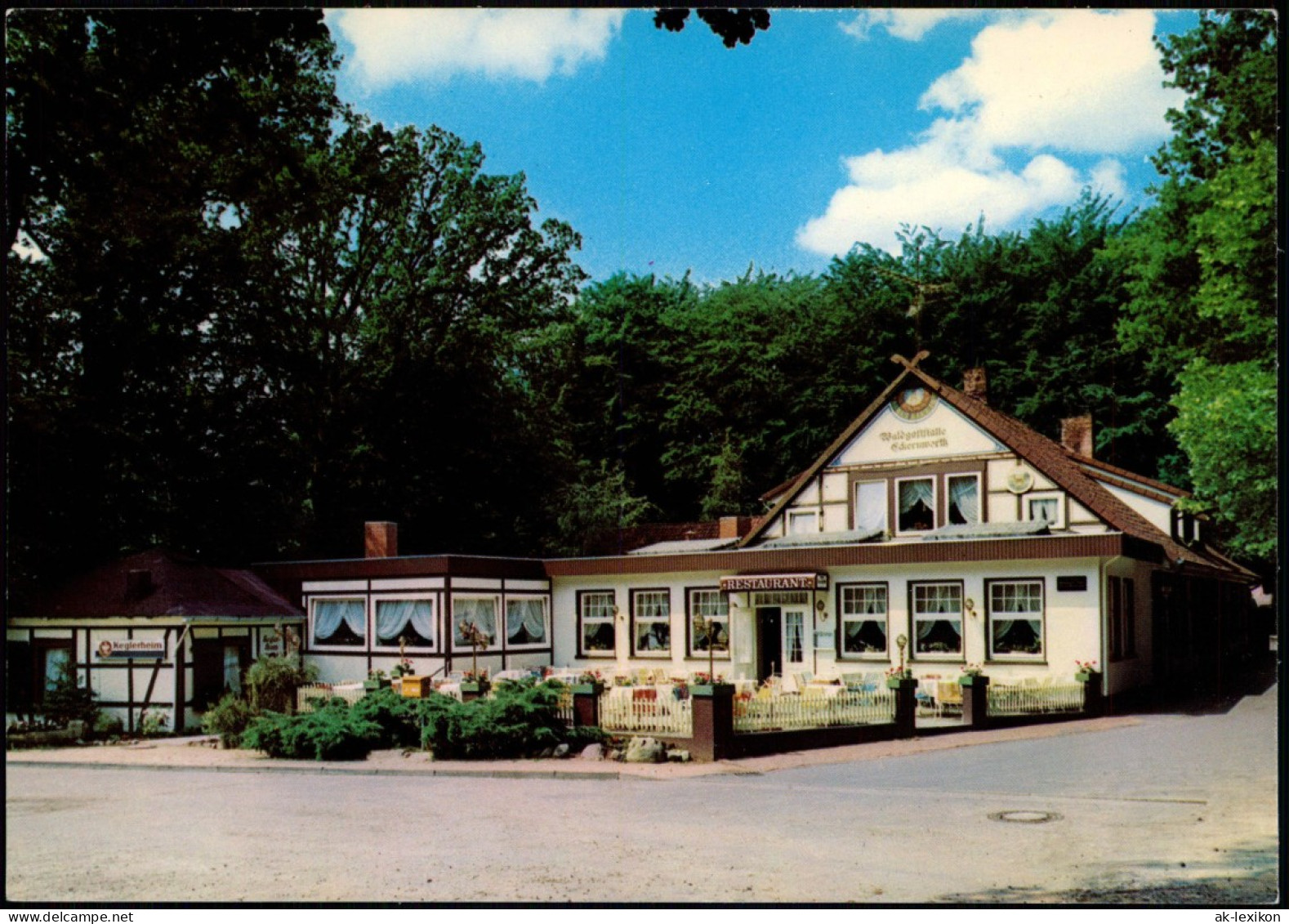 Ansichtskarte Walsrode WALDGASTSTÄTTE ECKERNWORTH Bes. G. Meyer 1978 - Walsrode