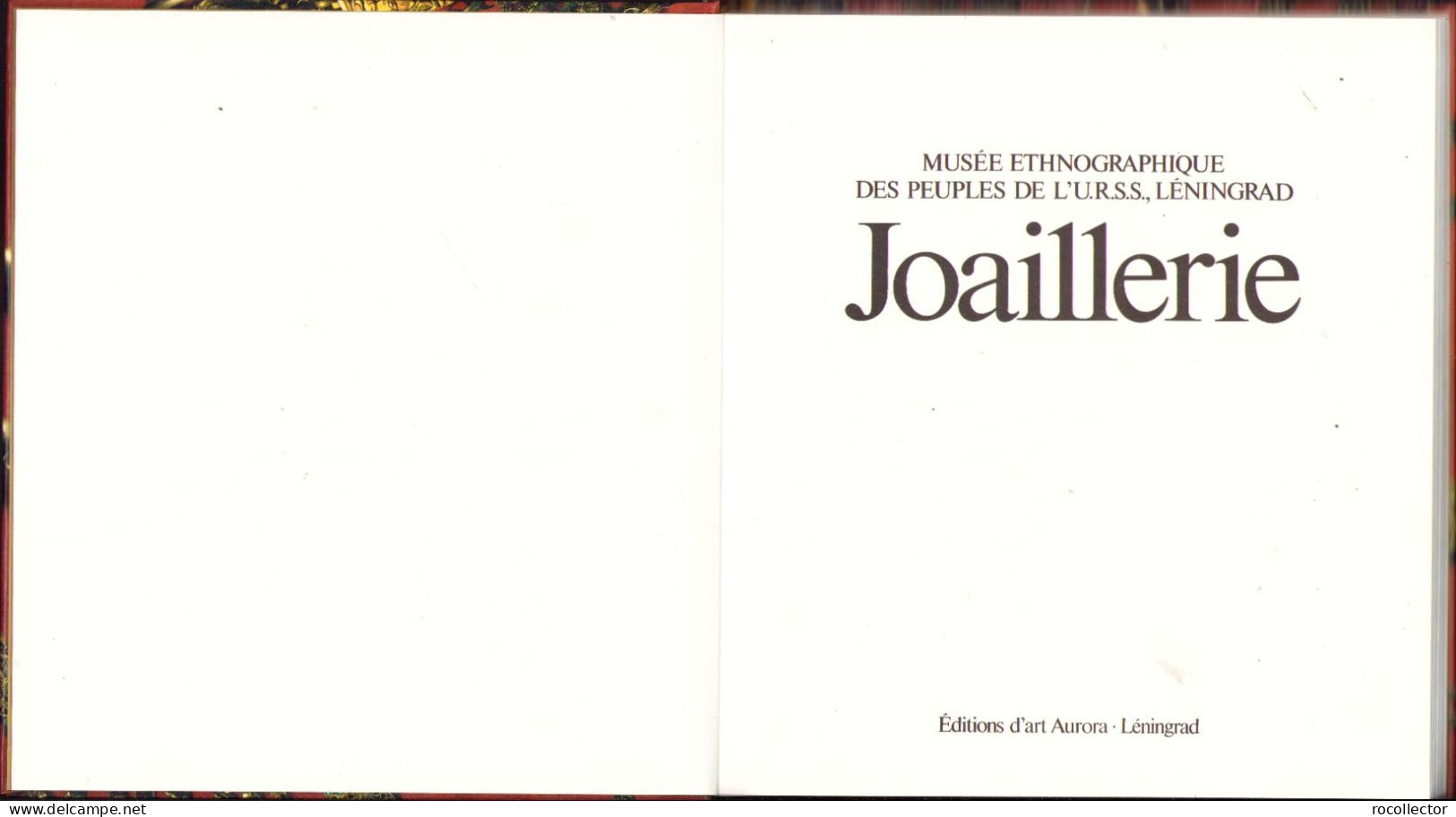 Joaillerie Par Galina Komleva 1988 Musée Ethnographique Des Peuples De L’URSS Leningrad C6686N - Alte Bücher