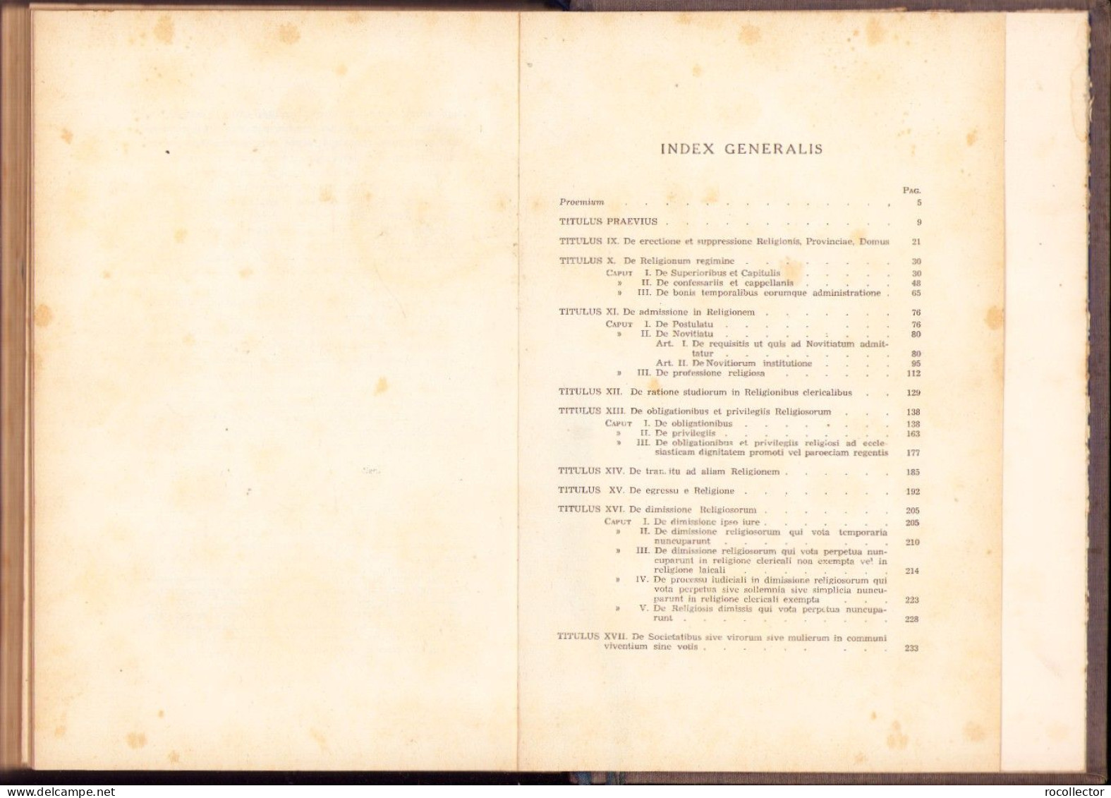 Iuris canonici summa principia seu Breves codicis iuris canonici commentarii scholis accomodati Libri II Pars II 1937