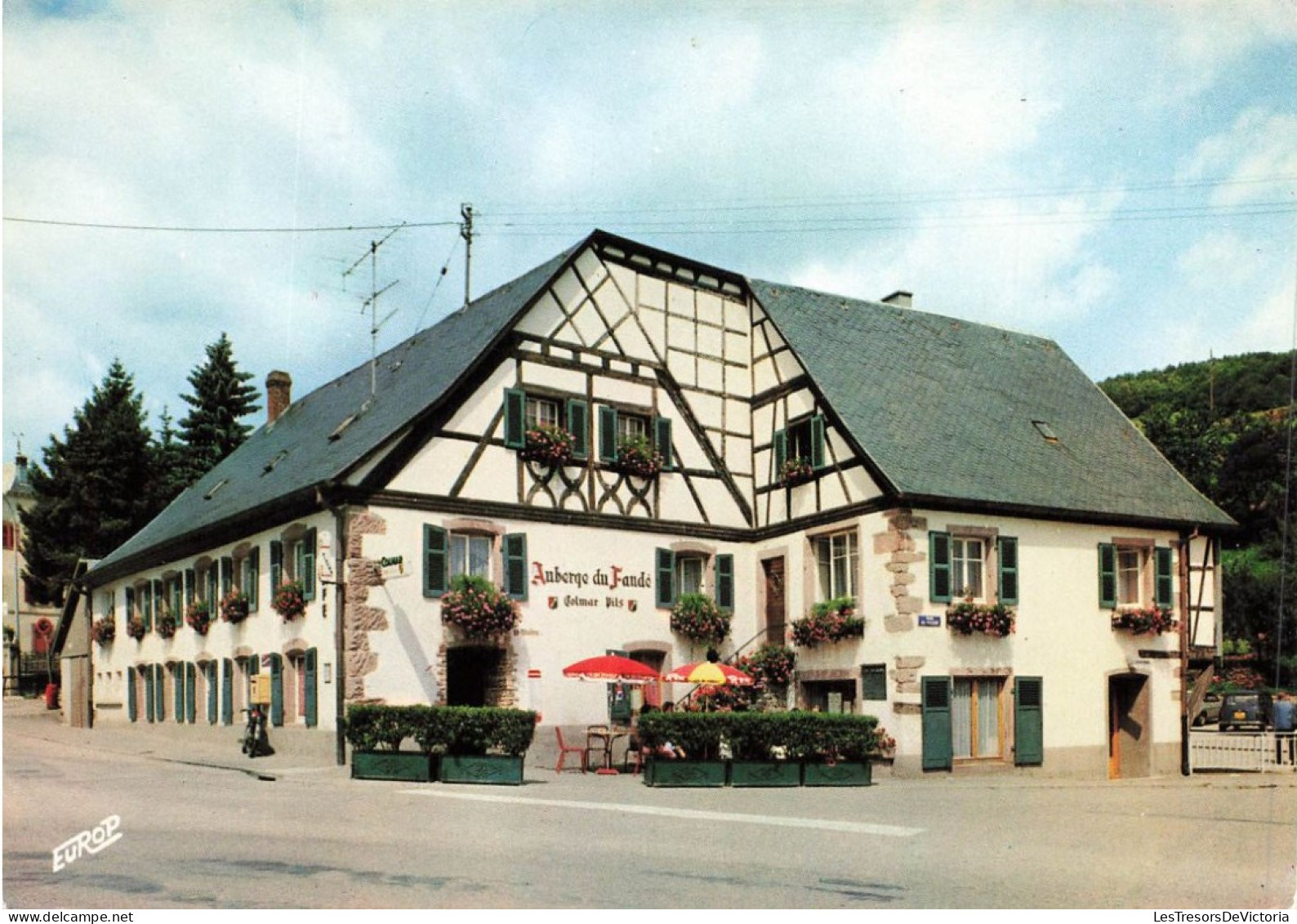 FRANCE - L'alsace Pittoresque - 68370 Orbey (Haut Rhin) - Auberge Du Faudé - Vue Générale - Carte Postale Ancienne - Orbey