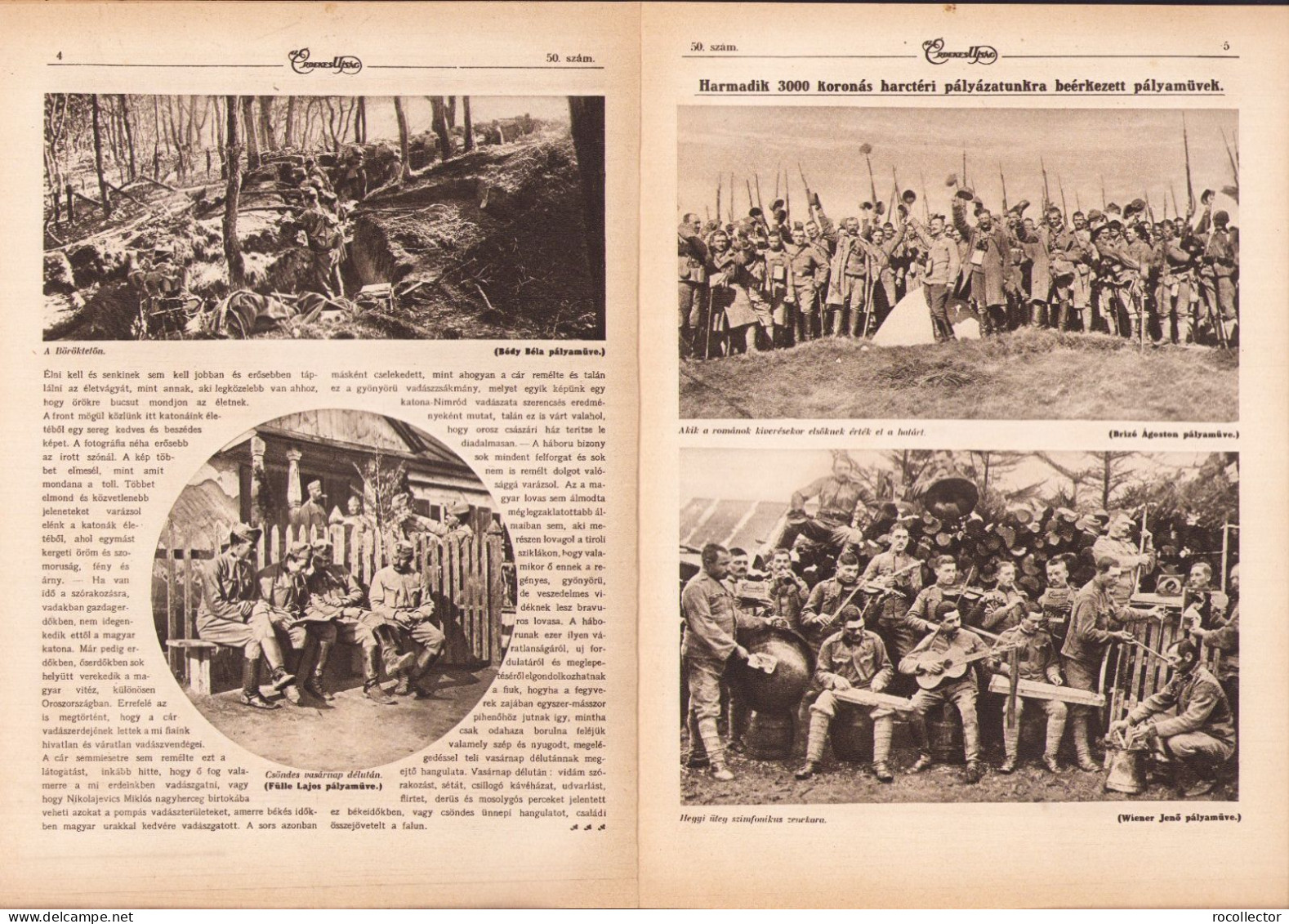 Az Érdekes Ujság 50/1916 Z490N - Géographie & Histoire