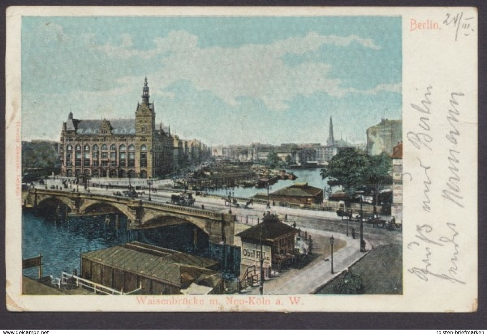 Berlin, Waisenbrücke Mit Neu-Köln - Bridges