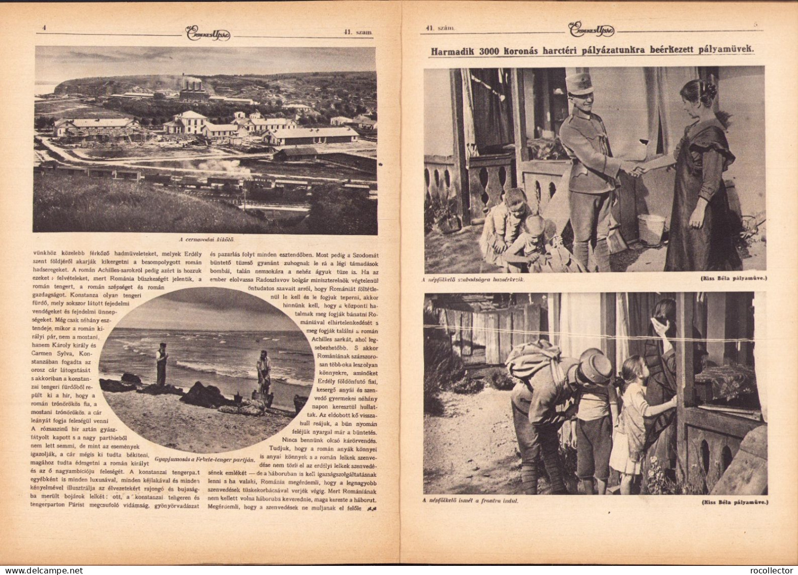 Az Érdekes Ujság 41/1916 Z482N - Géographie & Histoire