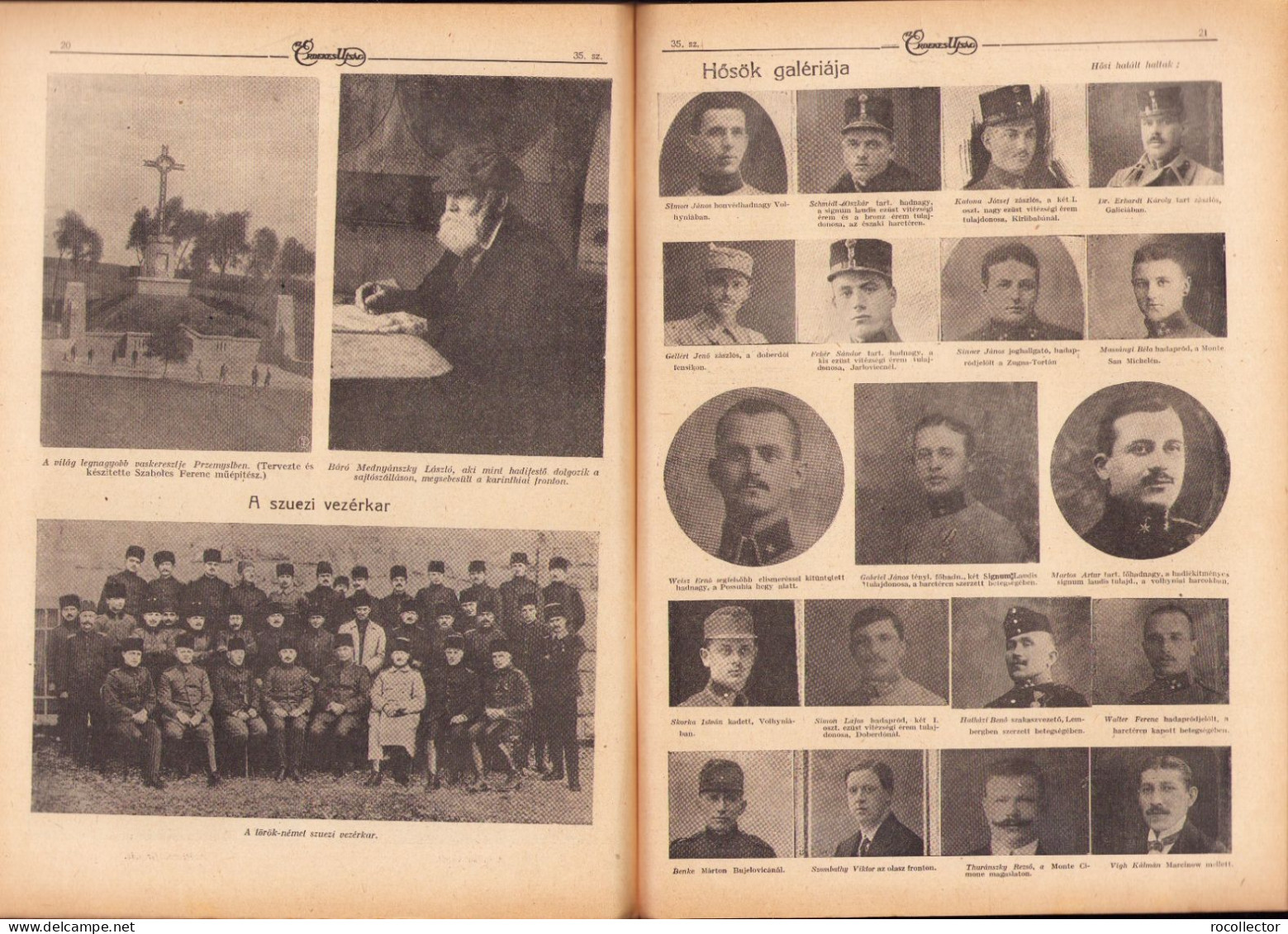 Az Érdekes Ujság 35/1916 Z477N - Géographie & Histoire