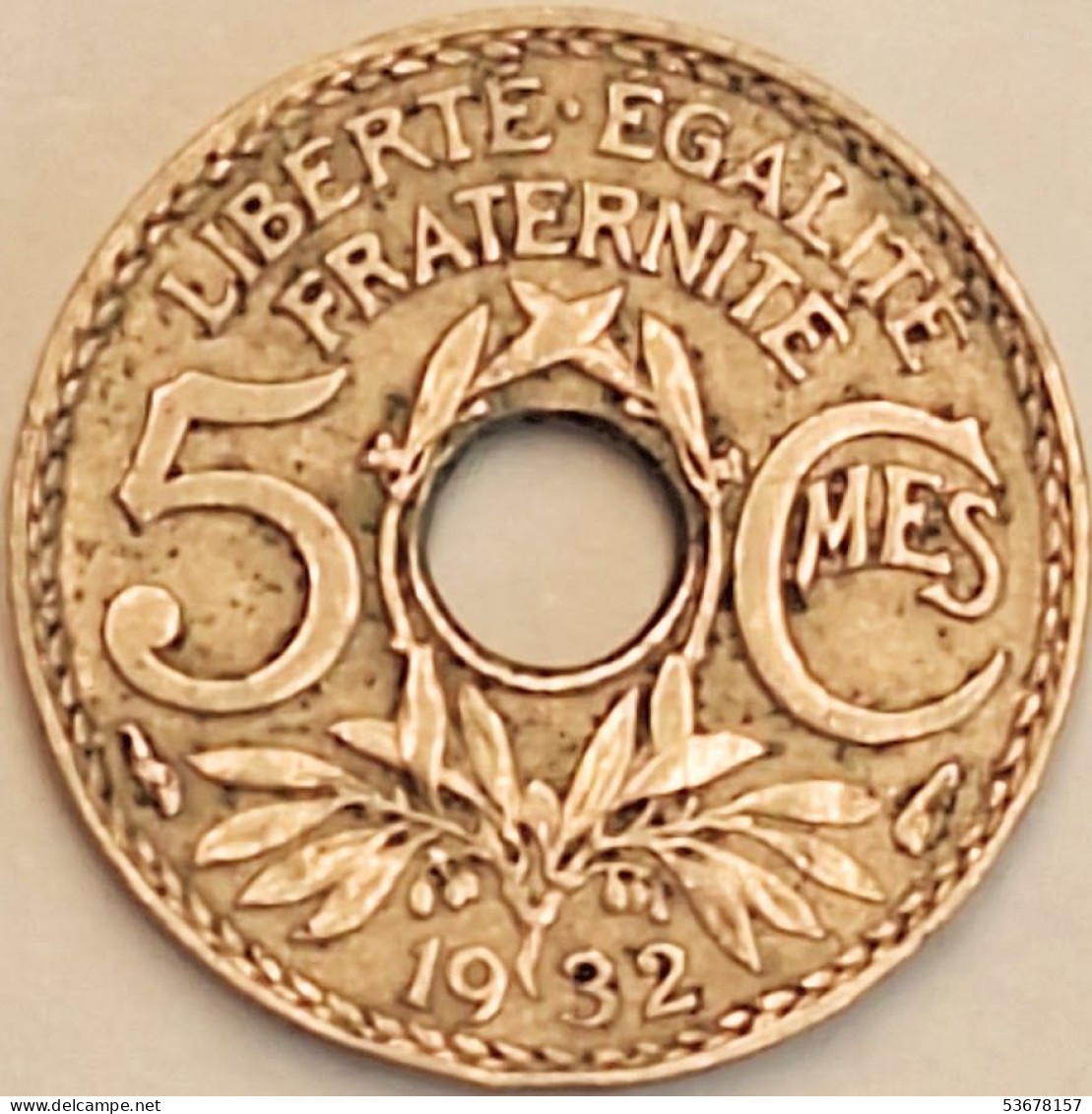 France - 5 Centimes 1932, KM# 875 (#3974) - 5 Centimes