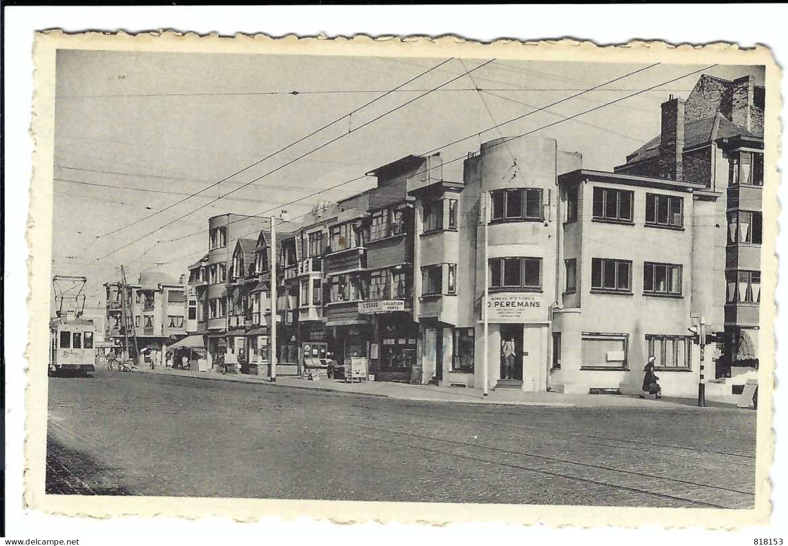 Oostduinkerke - Bad Bain  Albert I Laan  1965 - Oostduinkerke