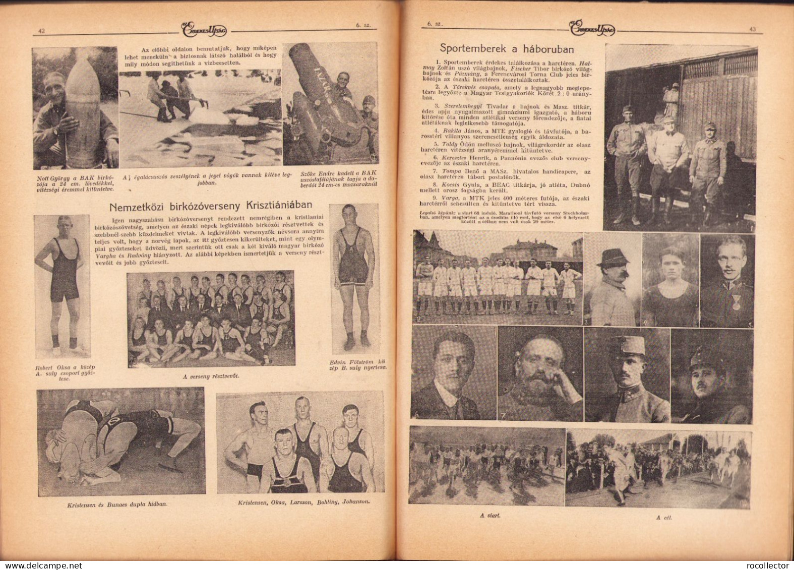 Az Érdekes Ujság 6/1916 Z450N - Geography & History