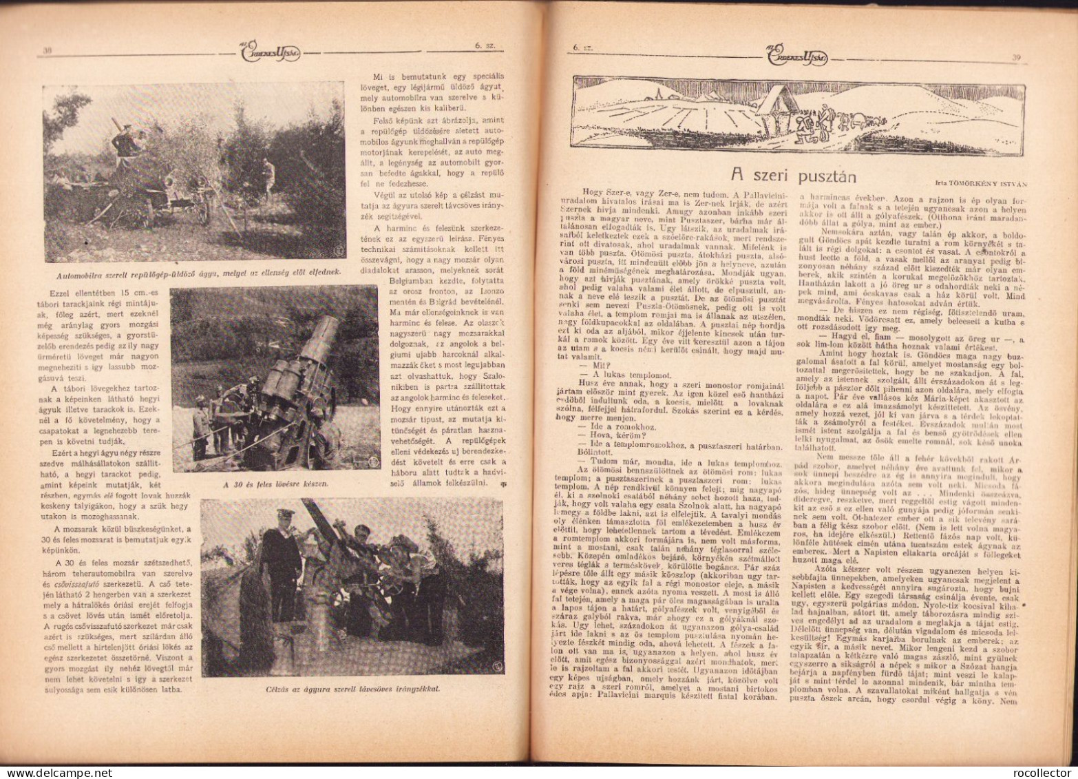Az Érdekes Ujság 6/1916 Z450N - Geografía & Historia