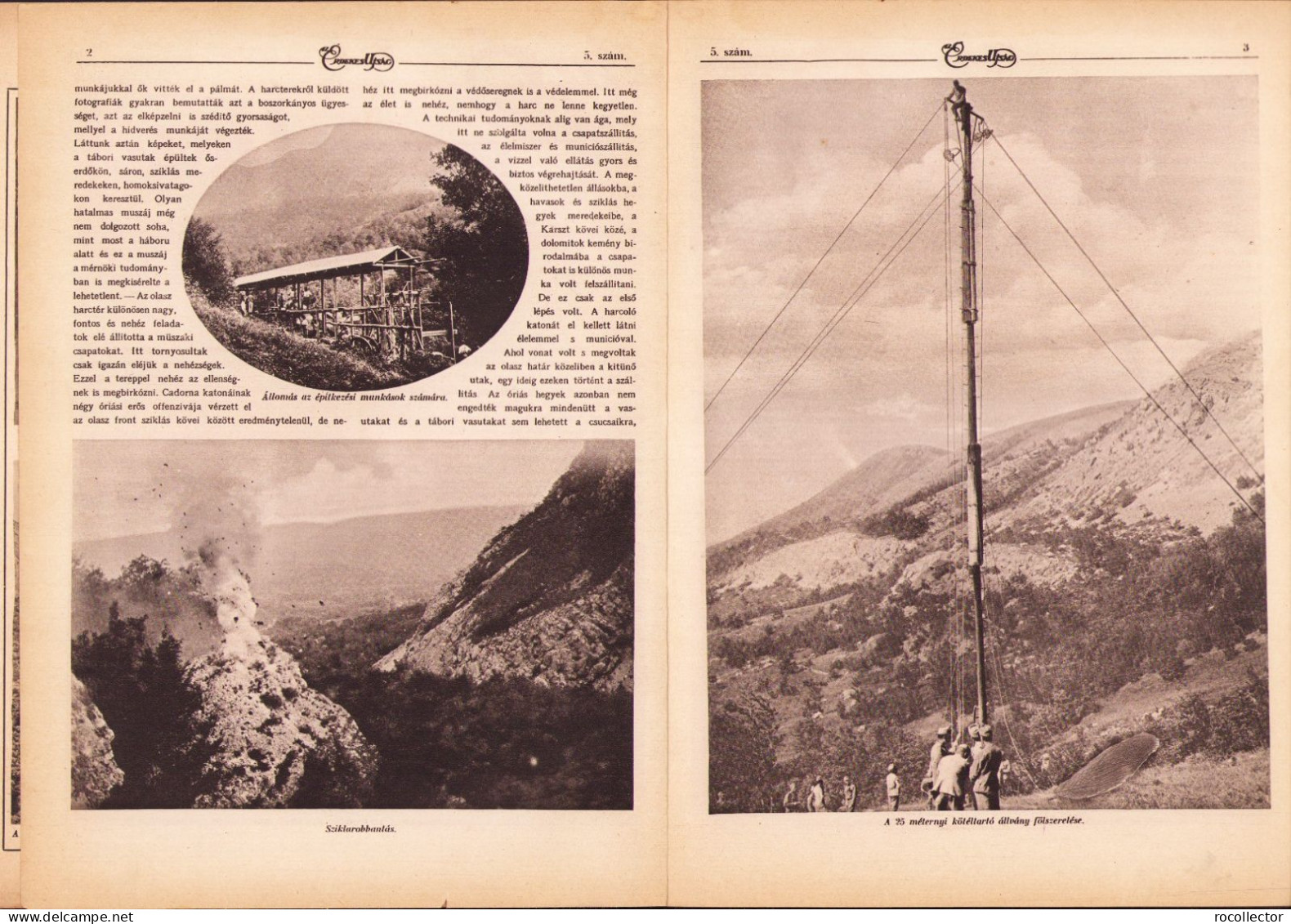 Az Érdekes Ujság 5/1916 Z449N - Géographie & Histoire