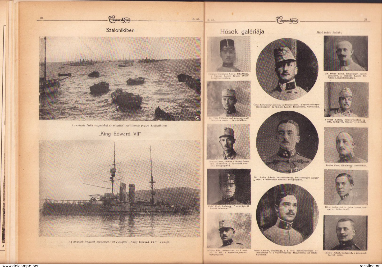 Az Érdekes Ujság 5/1916 Z449N - Geography & History