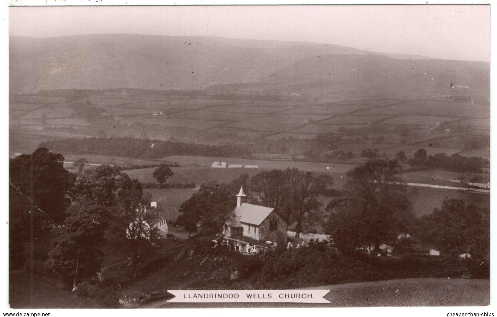 LLANDRINDOD WELLS - Church - Yrebdlo Series At Bon Marche - Radnorshire