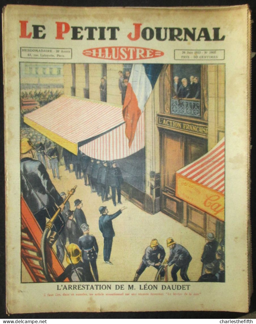 50 X LE PETIT JOURNAL ANNEE 1927 - NR. 1880 JUSQU'AU NR 1930 - HAUTE VALEUR - REGARDEZ RECENTES VENTES FERMEES SVP