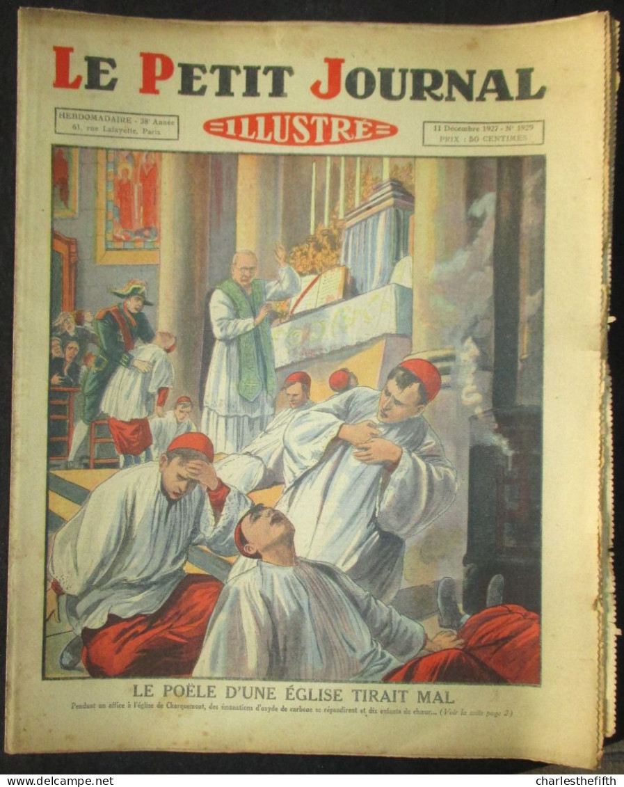 50 X LE PETIT JOURNAL ANNEE 1927 - NR. 1880 JUSQU'AU NR 1930 - HAUTE VALEUR - REGARDEZ RECENTES VENTES FERMEES SVP