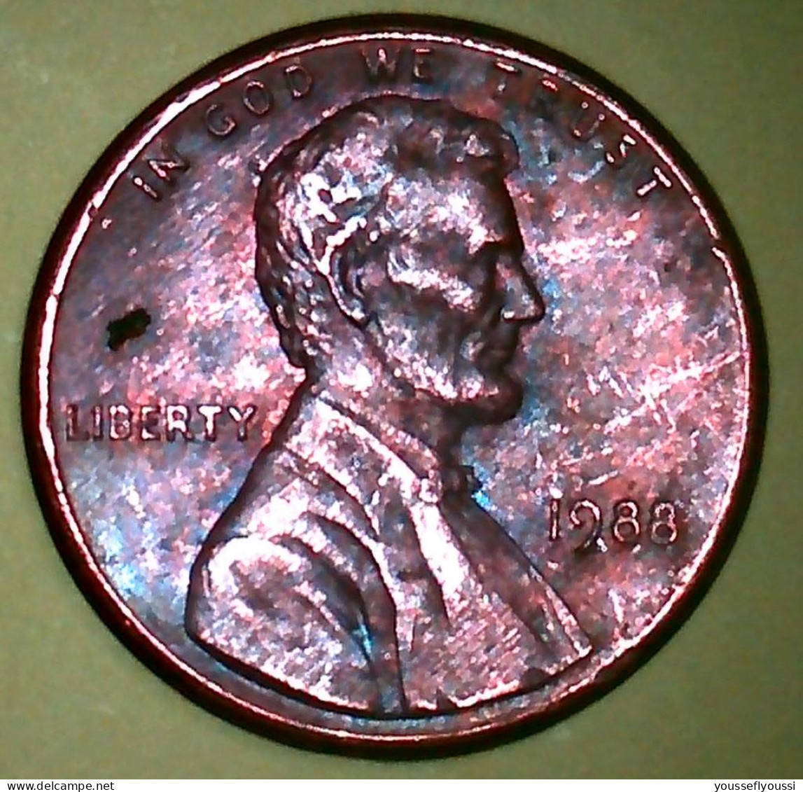 Un Centavo Americano, Abraham Lincoln, De 1988 -  Collections