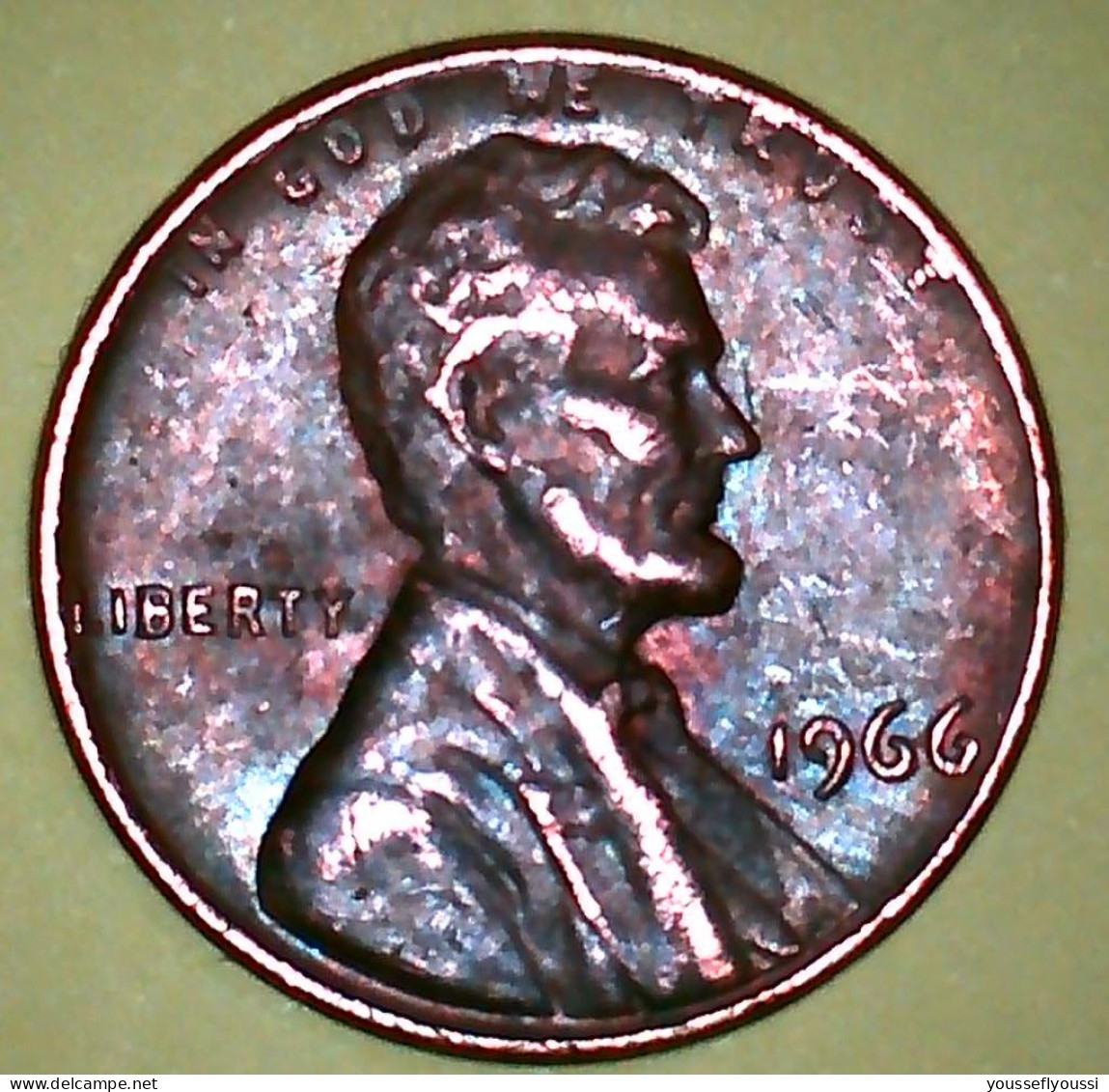 Un Centavo Americano, Abraham Lincoln, De 1966 -  Collections