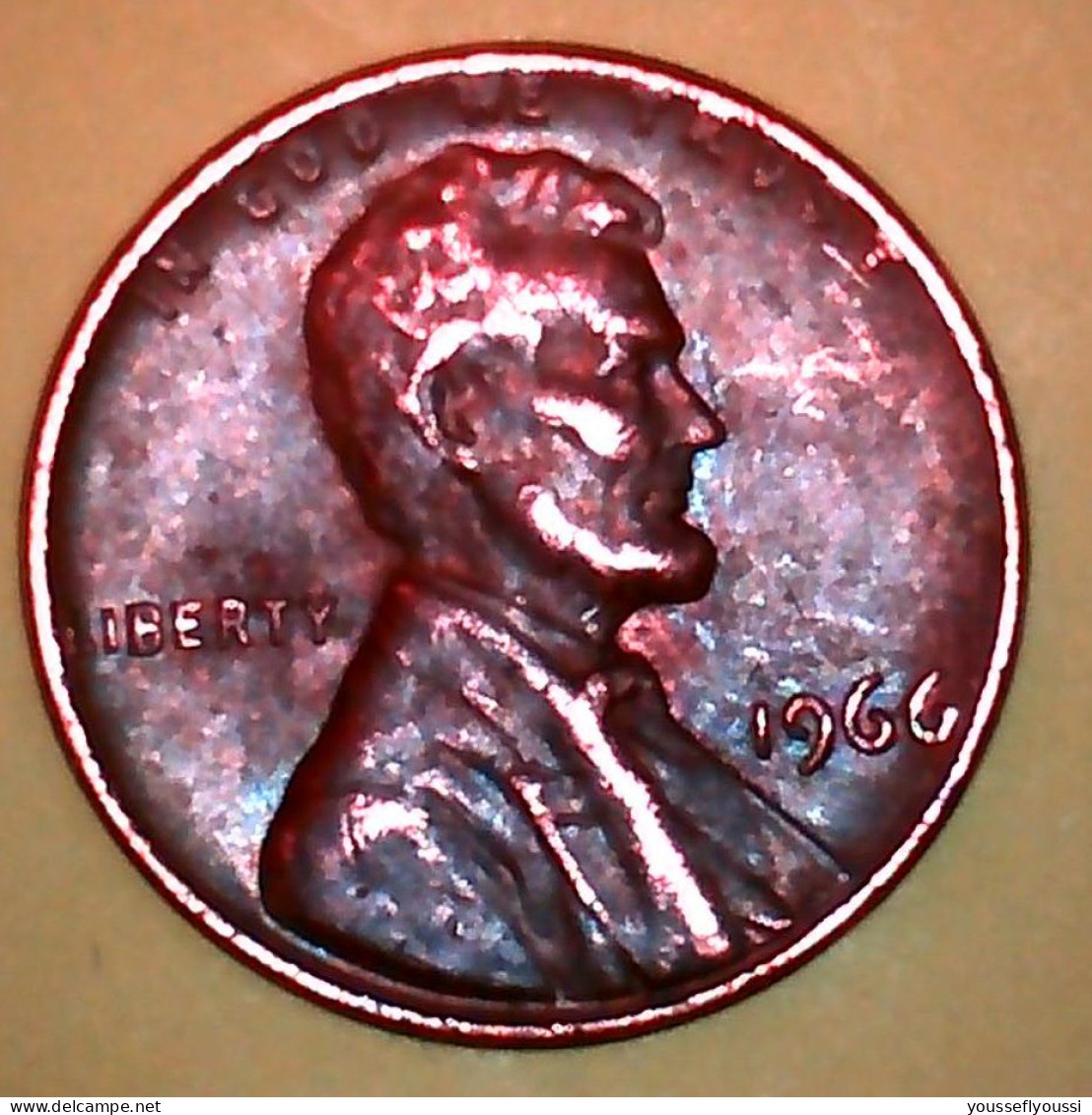 Un Centavo Americano, Abraham Lincoln, De 1966 -  Collections