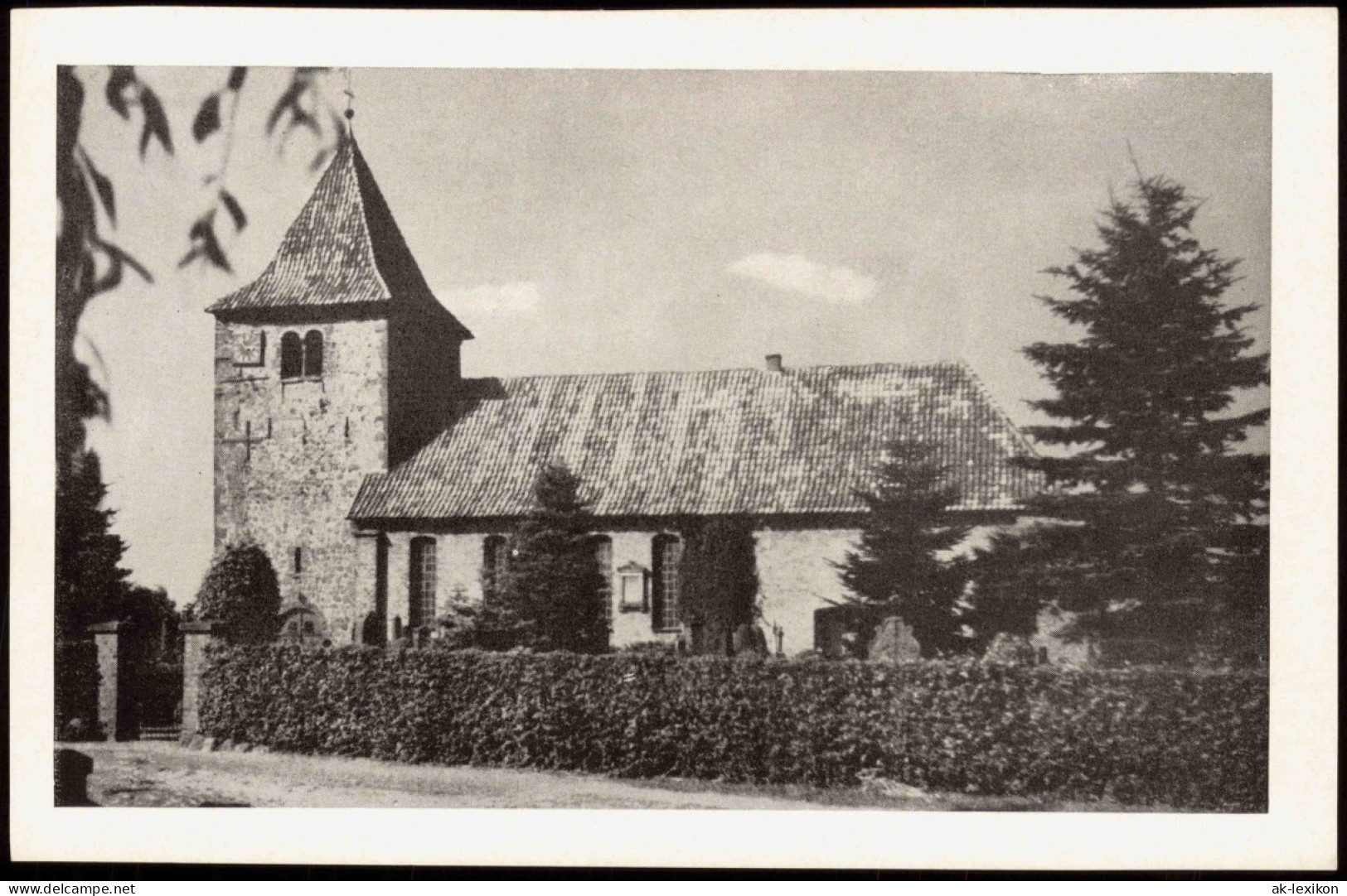 Ansichtskarte Hasbergen-Delmenhorst Demost St.-Laurentius-Kirche 1960 - Delmenhorst