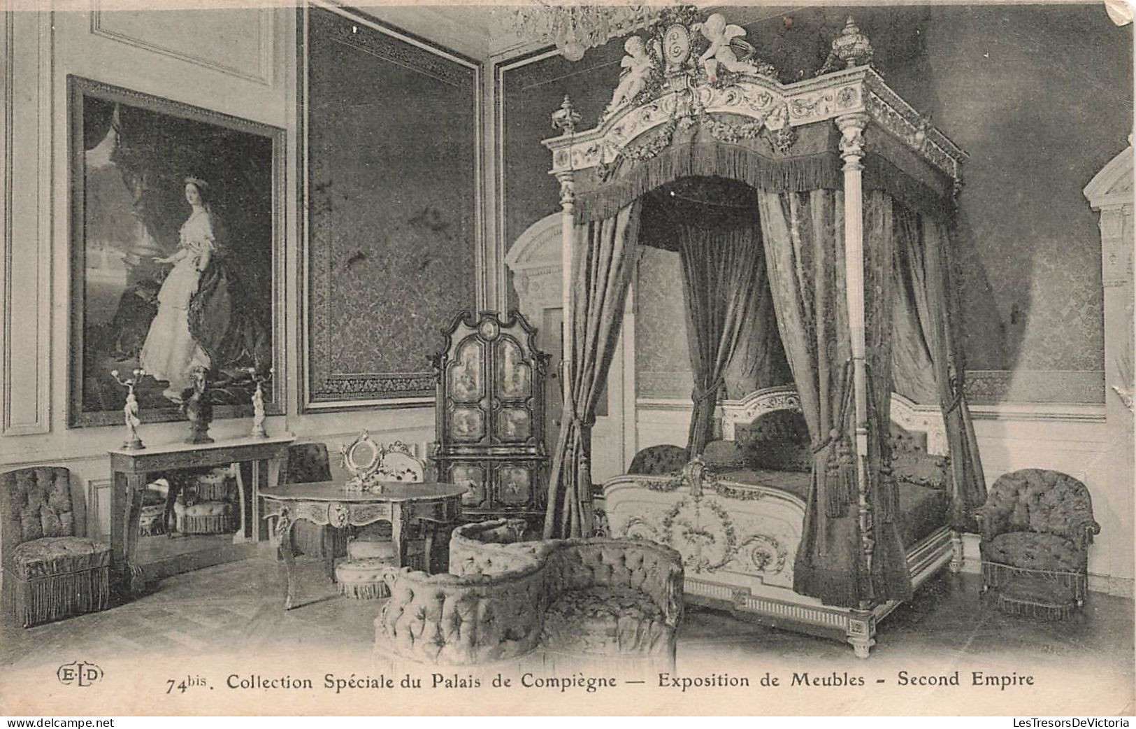FRANCE - Collection Spéciale Du Palais De Compiègne - Exposition De Meubles - Second Empire - Carte Postale Ancienne - Saint-Aubin-d'Ecrosville