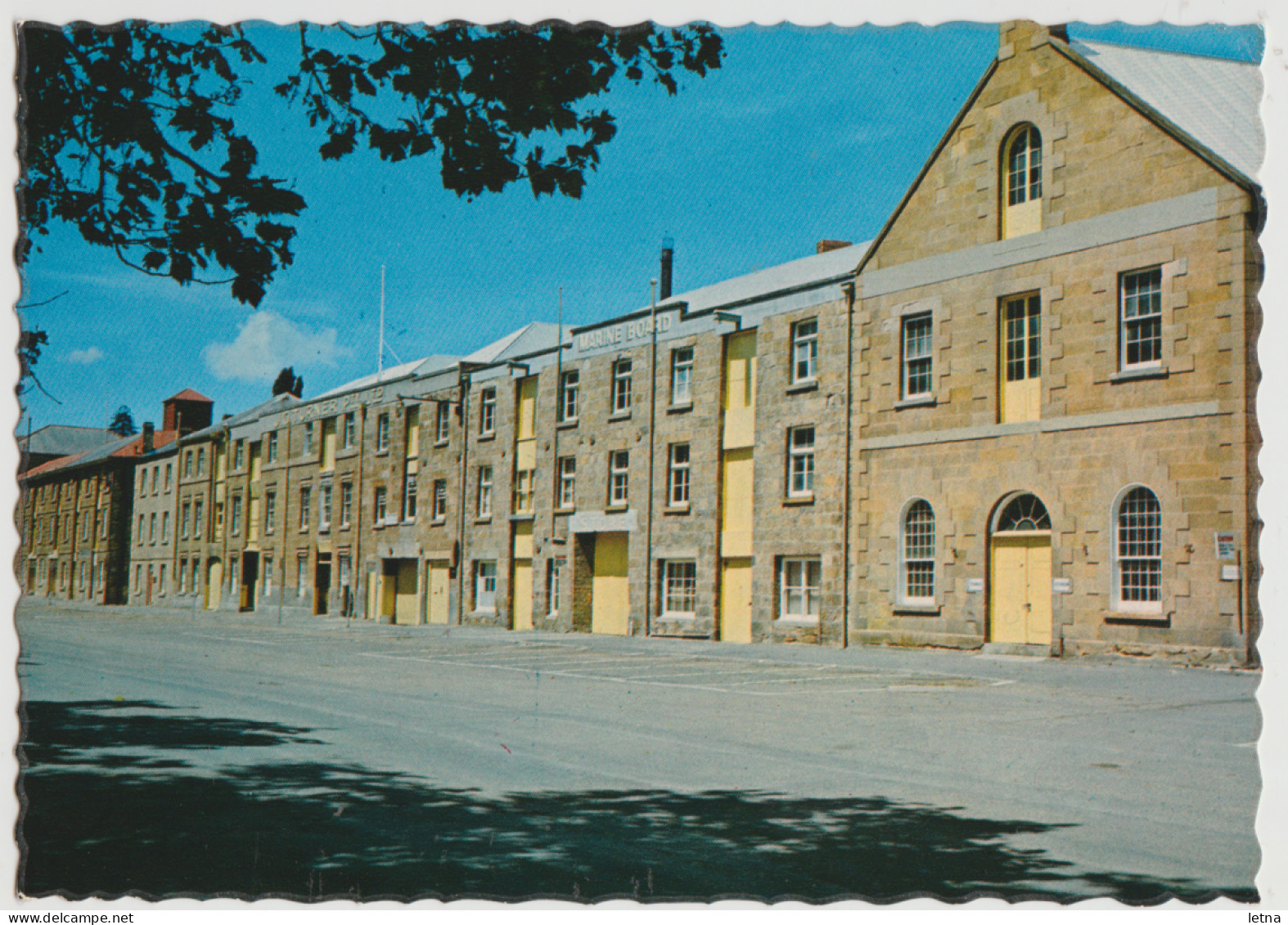 Australia TASMANIA TAS Warehouses Salamanca Place HOBART Nucolorvue HB73 Postcard C1970s - Hobart