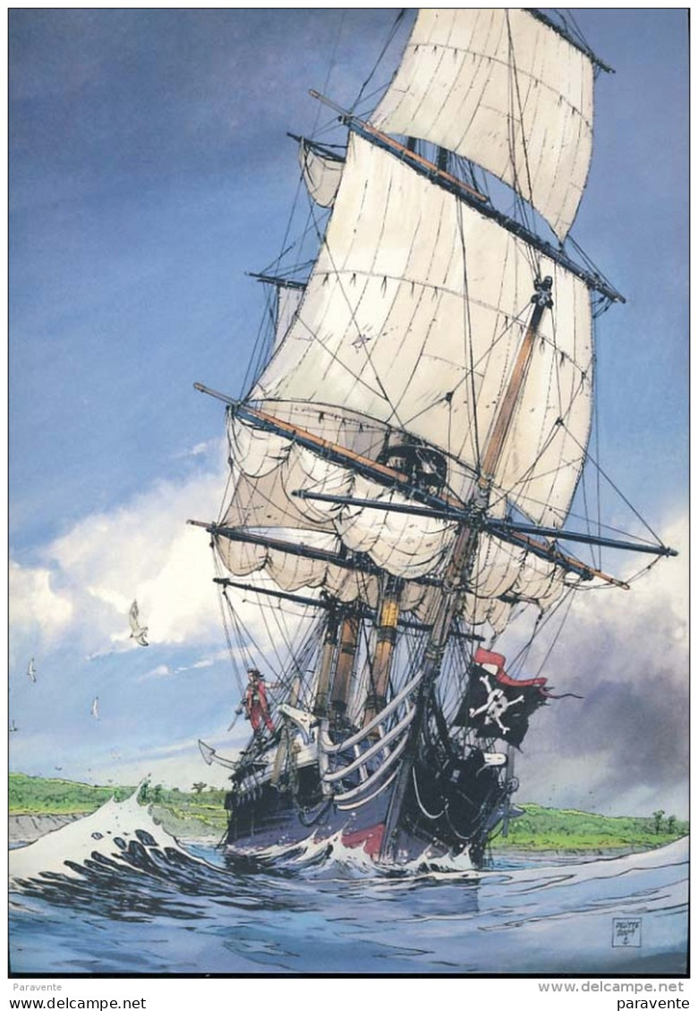 DELITTE : Exlibris (non Ns) Bateau - Illustrateurs D - F