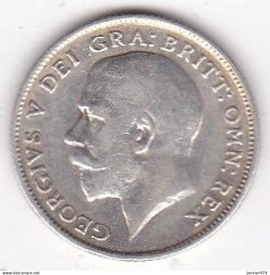 Grande Bretagne. 6 Pence 1918. George V, En Argent, KM# 815a, Superbe - H. 6 Pence