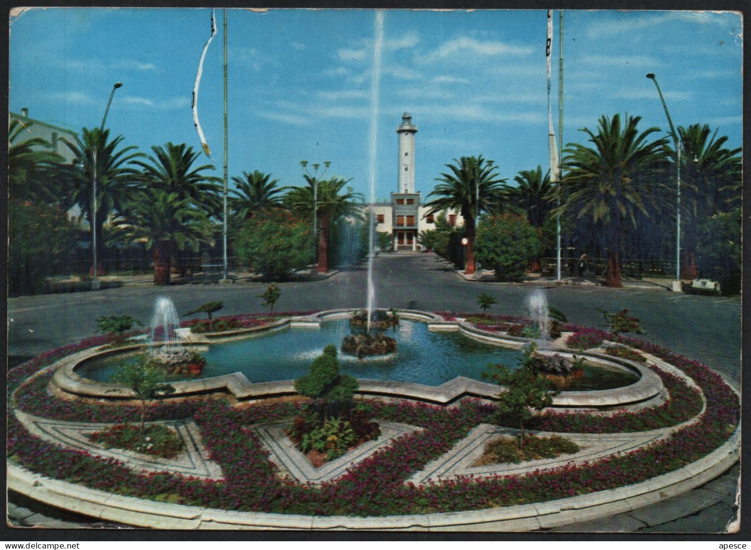 ITALIA - SAN BENEDETTO DEL TRONTO - FONTANA E FARO - VIAGGIATA - I - Andere & Zonder Classificatie