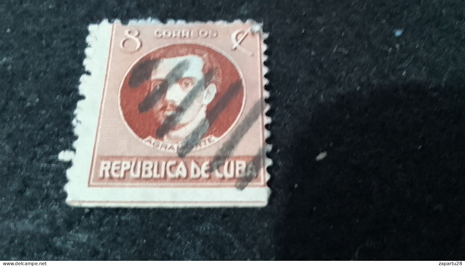 CUBA- 1920--35-  8  C.    DAMGALI - Gebruikt