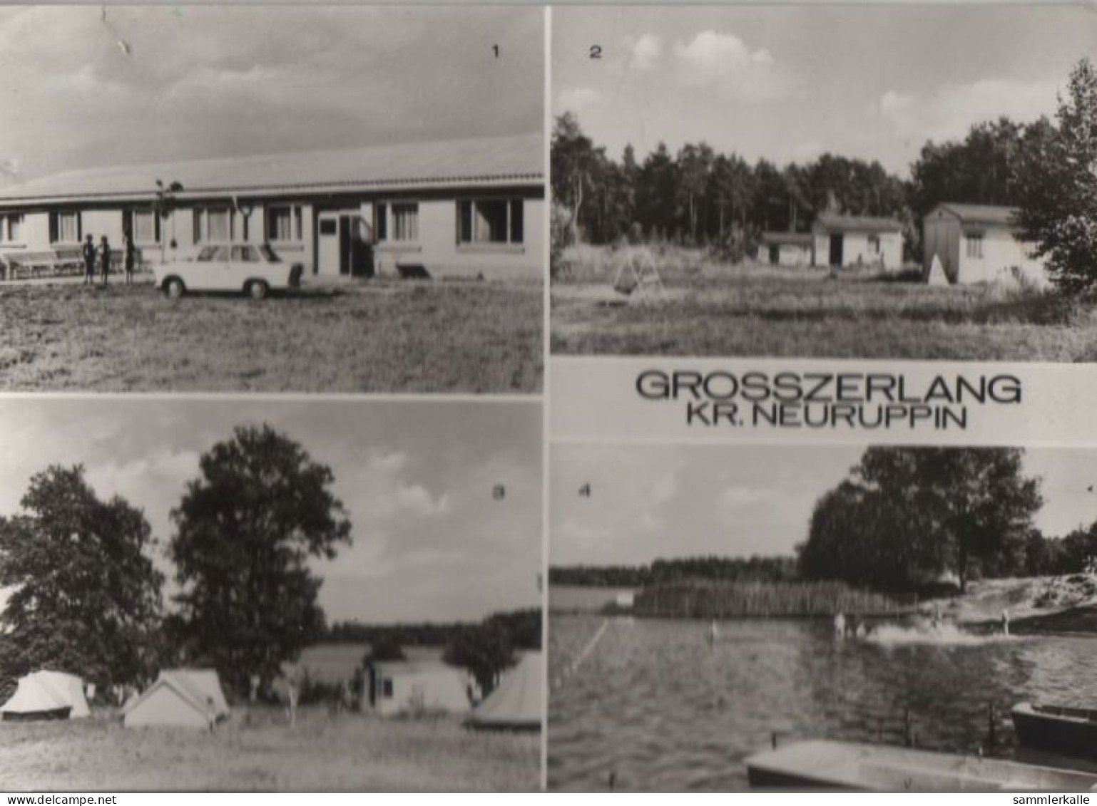 52690 - Rheinsberg-Grosszerlang - U.a. Badeplatz - 1976 - Rheinsberg