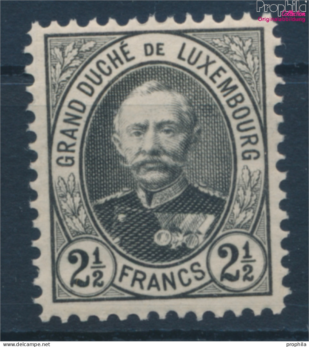 Luxemburg 65B Postfrisch 1891 Adolf (10362796 - 1891 Adolphe Voorzijde