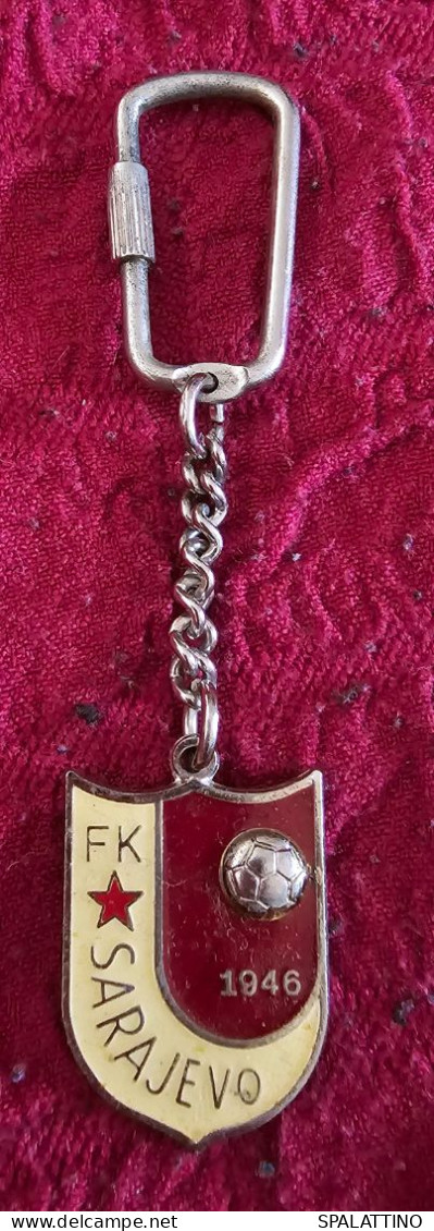 FK SARAJEVO, CHAMPIONS 1984- 1985 KEYCHAIN, KEY- RING - Apparel, Souvenirs & Other