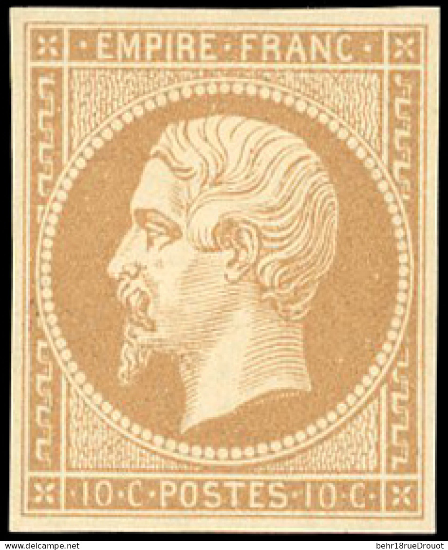 * 13B - 10c. Bistre. TB. - 1853-1860 Napoleon III