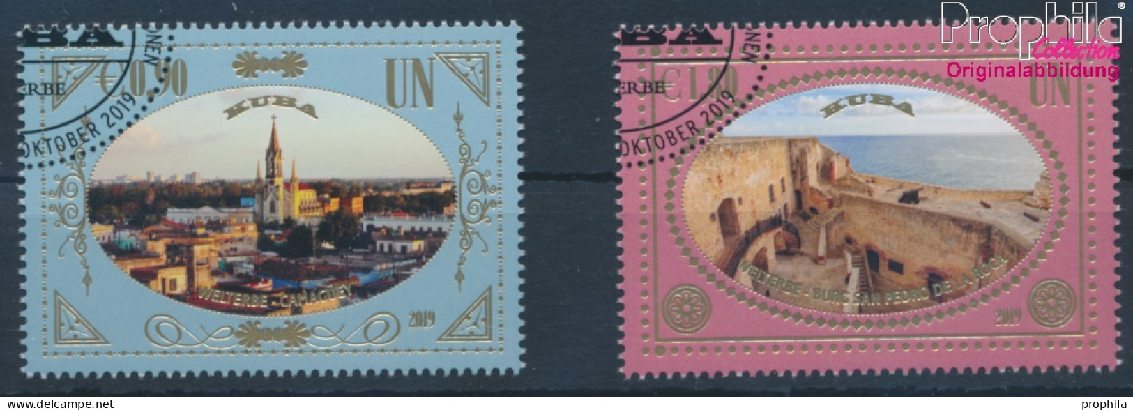 UNO - Wien 1070-1071 (kompl.Ausg.) Gestempelt 2019 UNESCO Welterbe Kuba (10357216 - Used Stamps