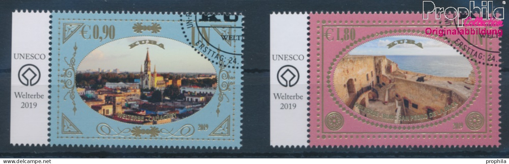 UNO - Wien 1070-1071 (kompl.Ausg.) Gestempelt 2019 UNESCO Welterbe Kuba (10357217 - Gebraucht
