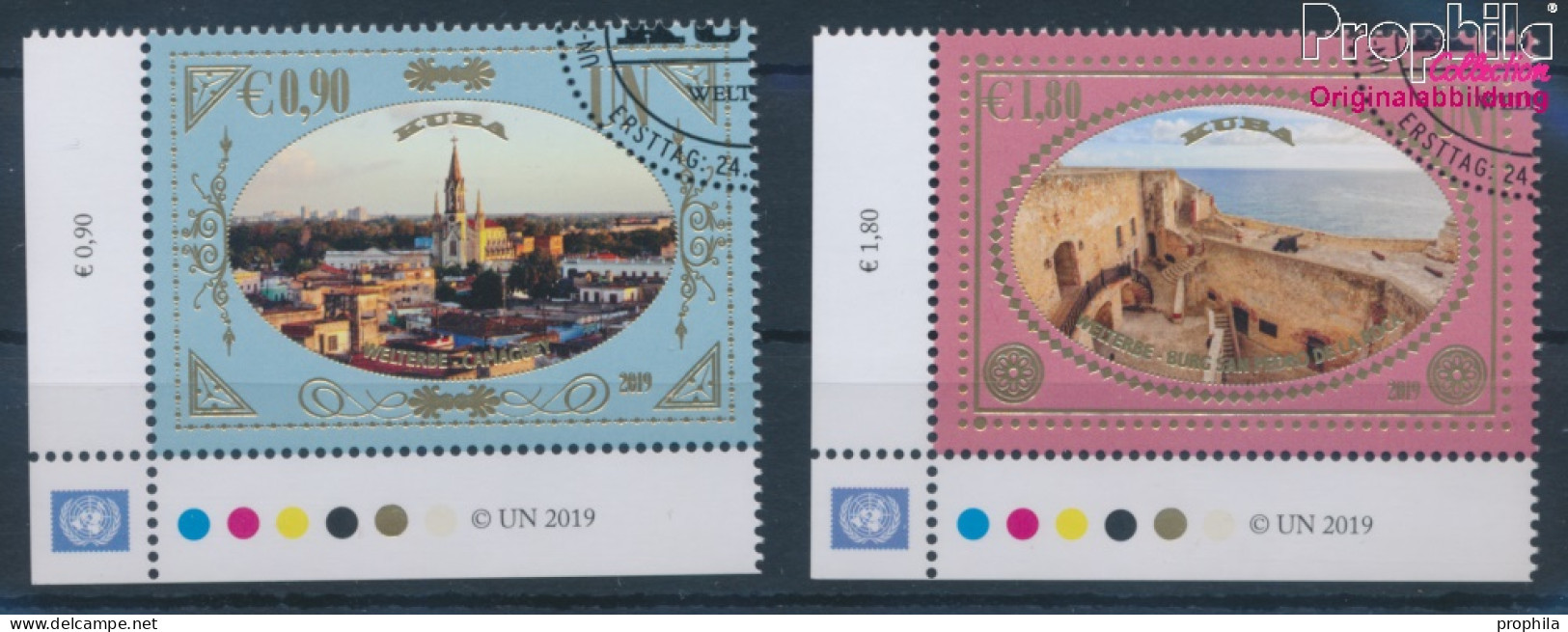 UNO - Wien 1070-1071 (kompl.Ausg.) Gestempelt 2019 UNESCO Welterbe Kuba (10357229 - Gebraucht