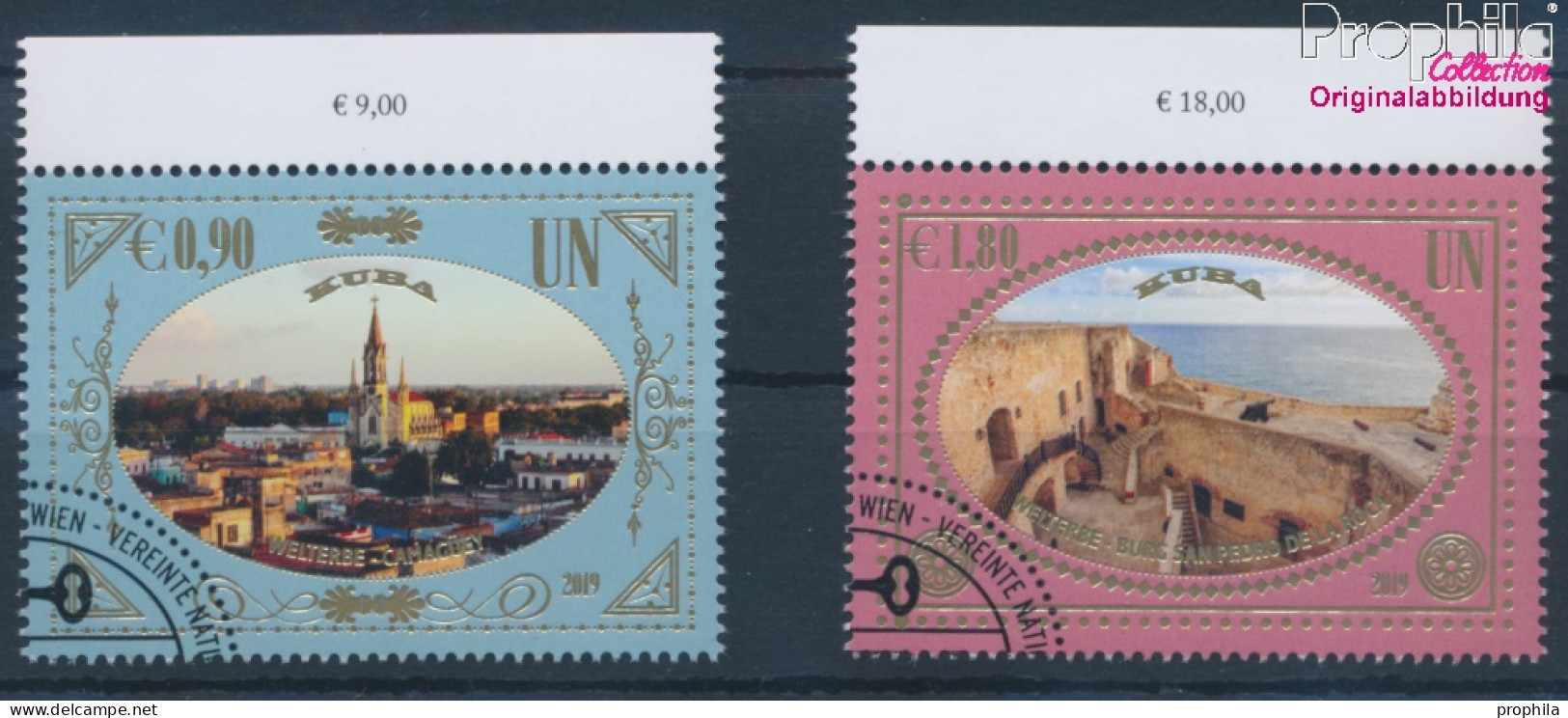 UNO - Wien 1070-1071 (kompl.Ausg.) Gestempelt 2019 UNESCO Welterbe Kuba (10357232 - Used Stamps
