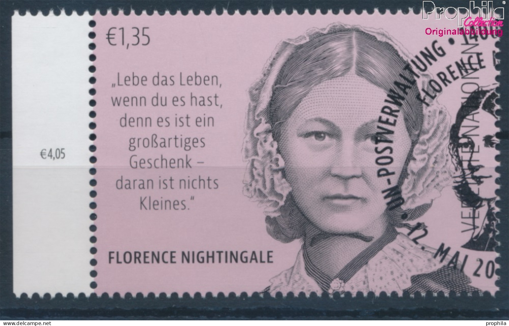 UNO - Wien 1086 (kompl.Ausg.) Gestempelt 2020 Florence Nightingale (10357186 - Usados