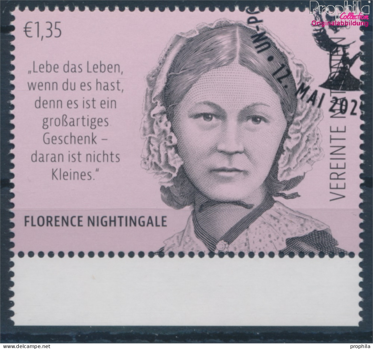 UNO - Wien 1086 (kompl.Ausg.) Gestempelt 2020 Florence Nightingale (10357194 - Gebraucht