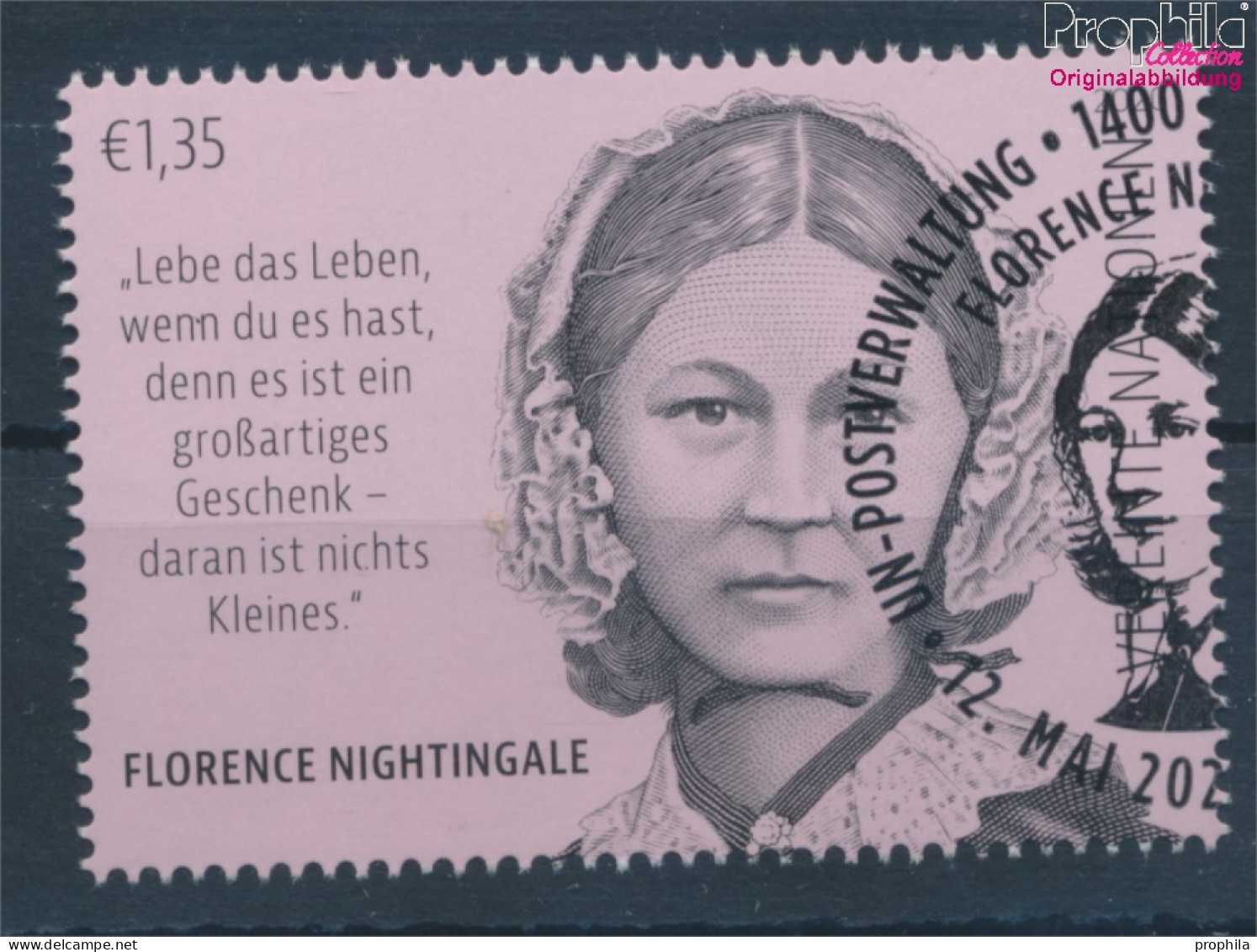 UNO - Wien 1086 (kompl.Ausg.) Gestempelt 2020 Florence Nightingale (10357196 - Usados