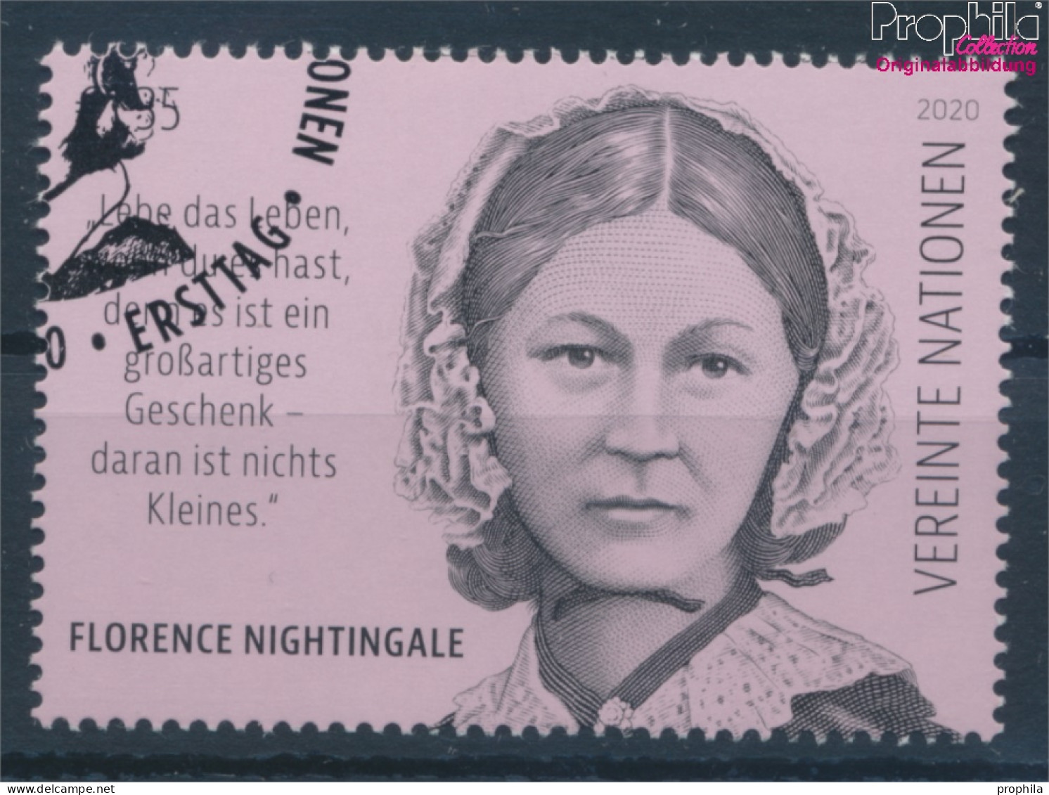 UNO - Wien 1086 (kompl.Ausg.) Gestempelt 2020 Florence Nightingale (10357204 - Gebraucht