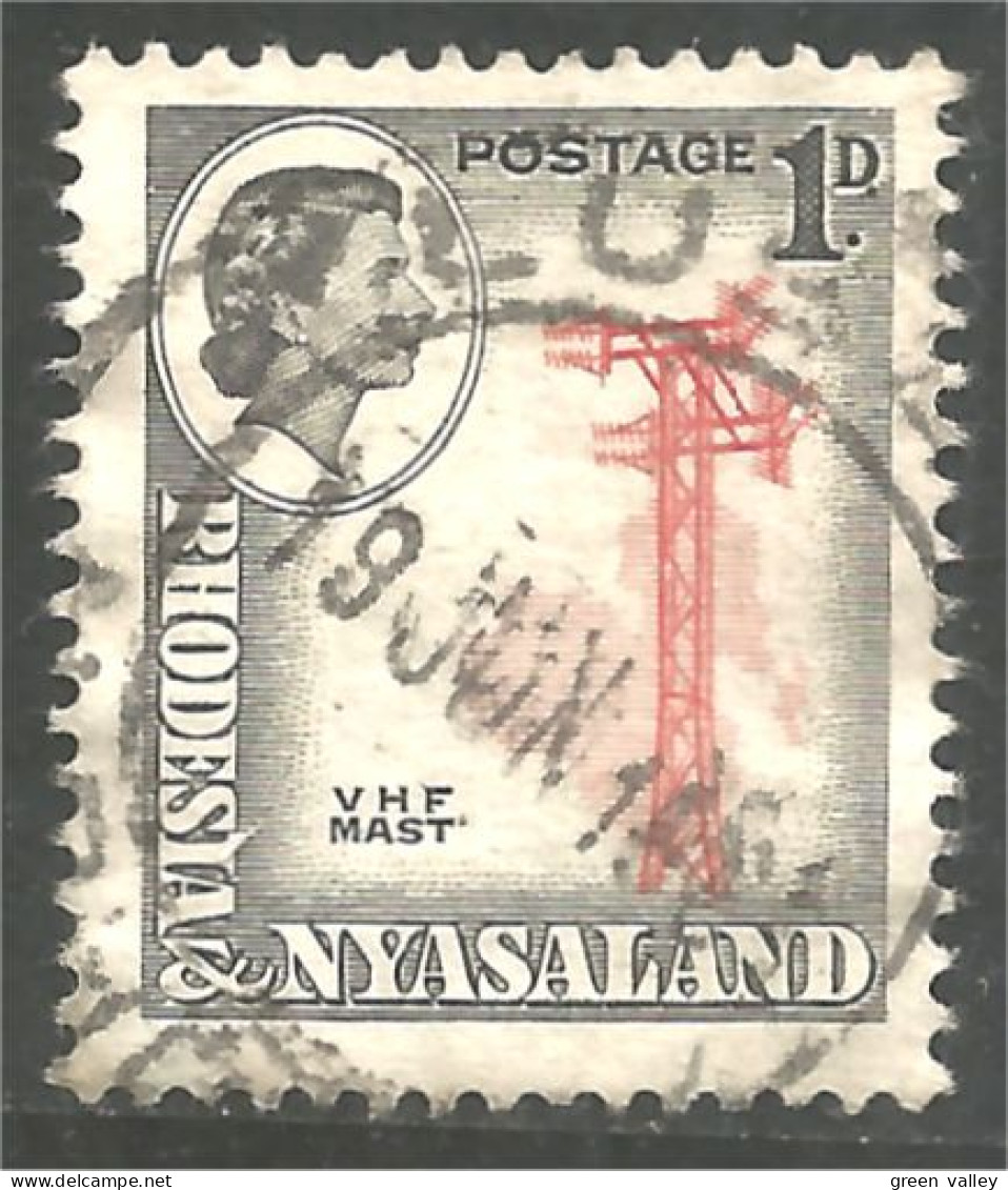 760 Rhodesia Nyasaland Radio Mat VHF Mast (RHO-41d) - Rhodesien & Nyasaland (1954-1963)