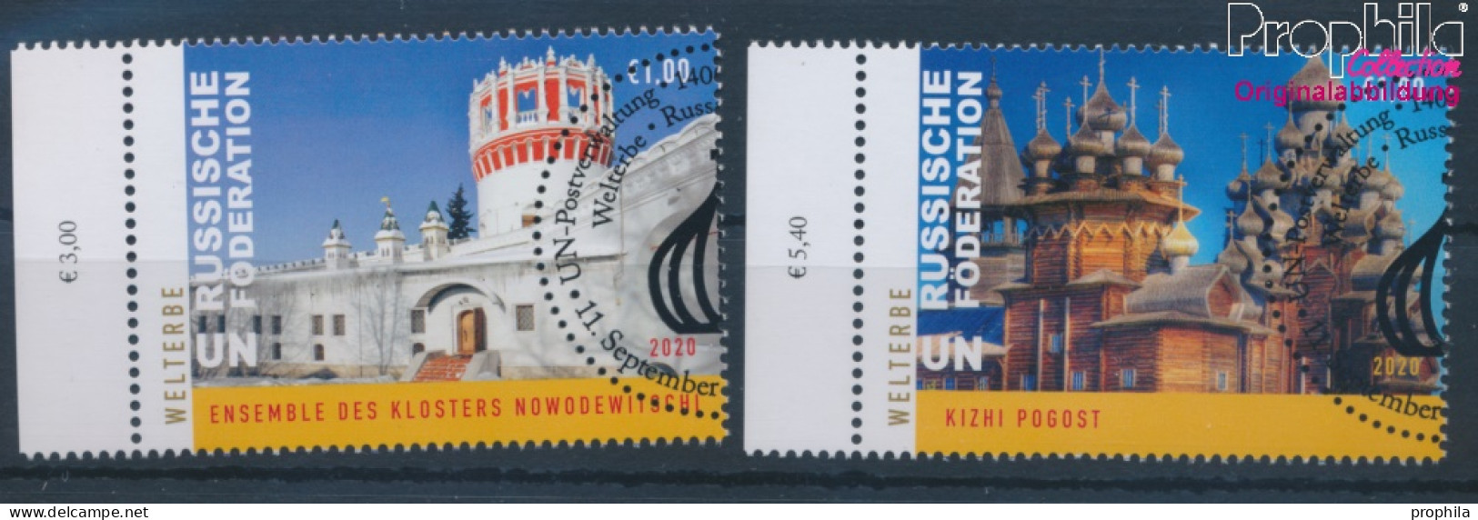 UNO - Wien 1089-1090 (kompl.Ausg.) Gestempelt 2020 Russische Föderation (10357176 - Oblitérés