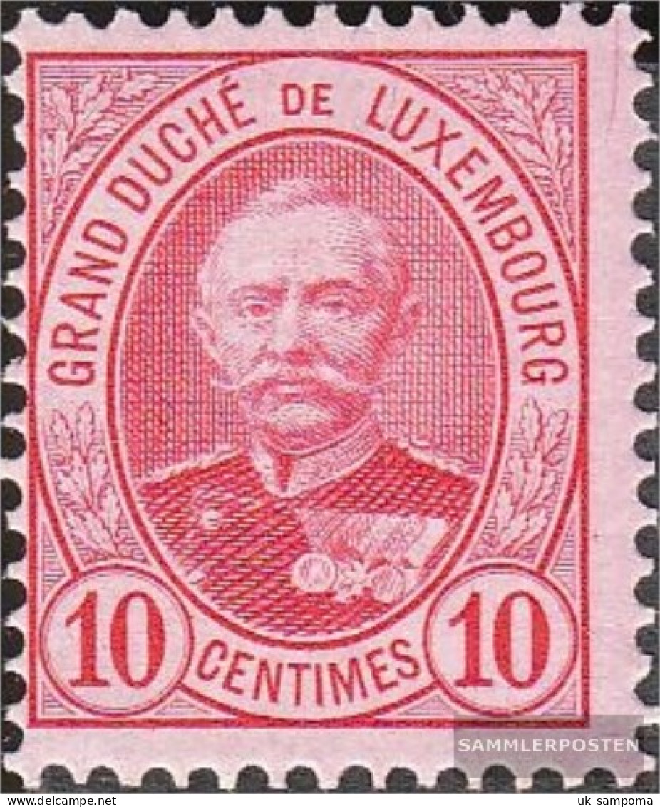 Luxembourg 57B Unmounted Mint / Never Hinged 1891 Adolf - 1891 Adolphe Voorzijde