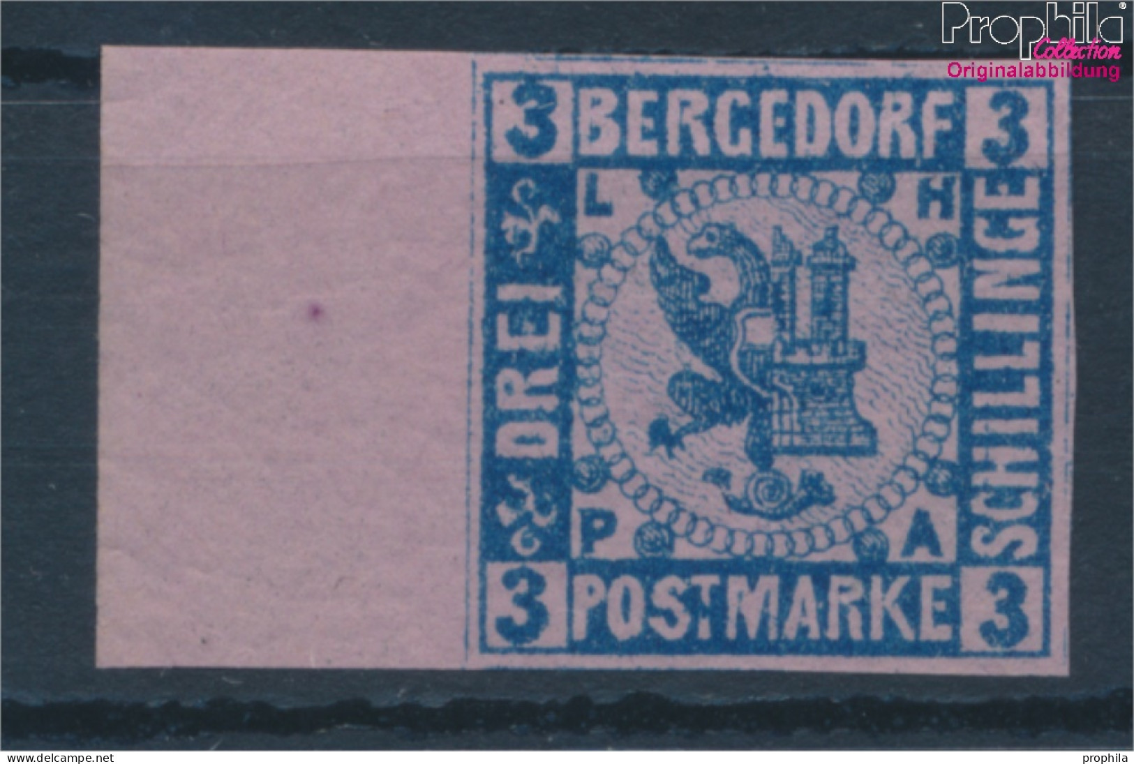 Bergedorf 4ND Neu- Bzw. Nachdruck Postfrisch 1887 Wappen (10342274 - Bergedorf