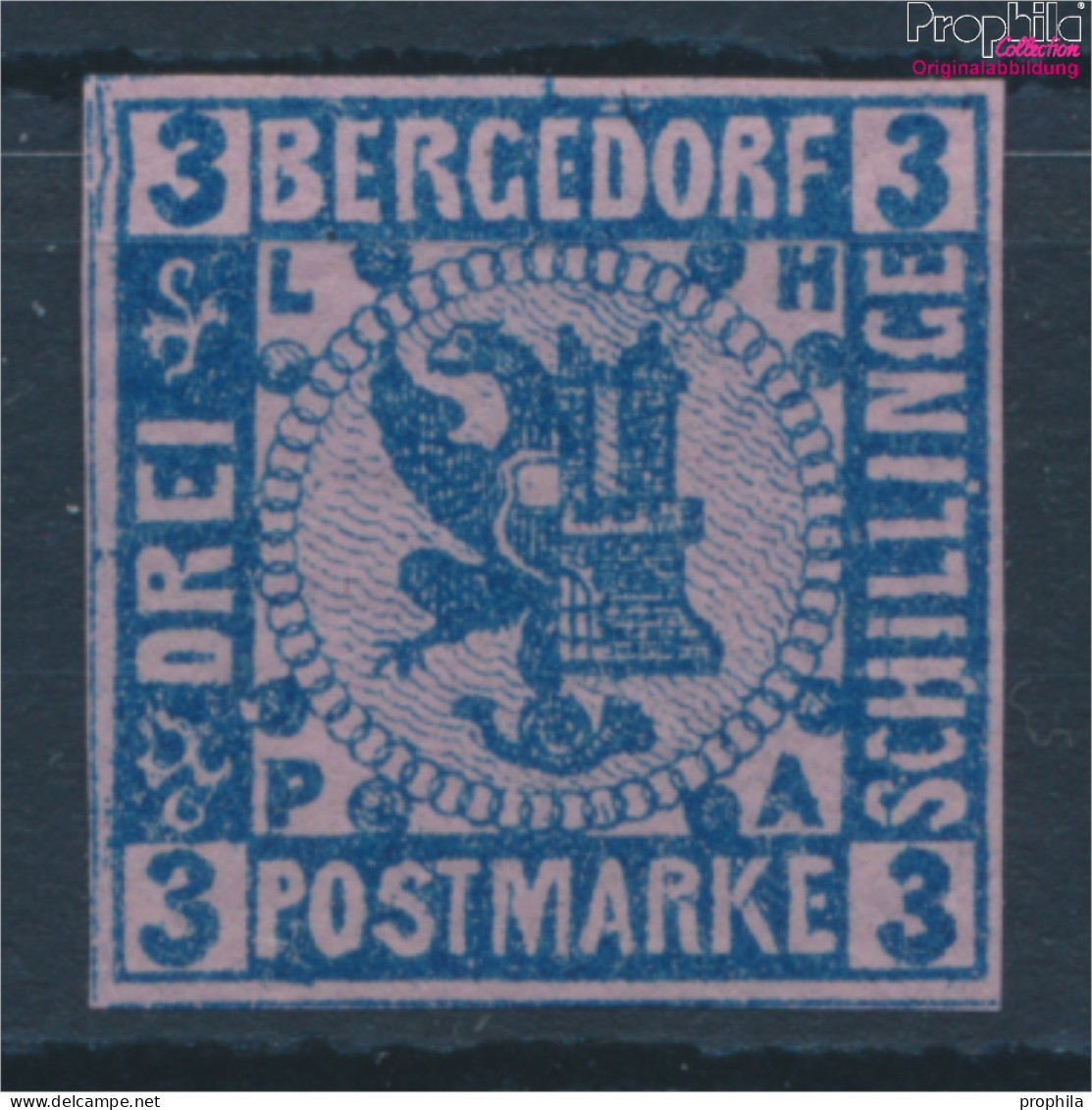 Bergedorf 4ND Neu- Bzw. Nachdruck Postfrisch 1887 Wappen (10342283 - Bergedorf