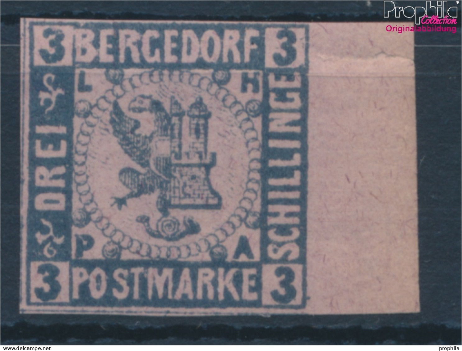 Bergedorf 4ND Neu- Bzw. Nachdruck Postfrisch 1887 Wappen (10342310 - Bergedorf