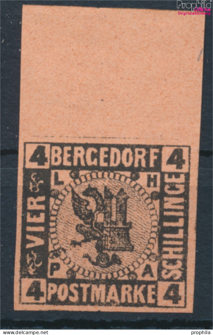 Bergedorf 5ND Neu- Bzw. Nachdruck Postfrisch 1887 Wappen (10348796 - Bergedorf