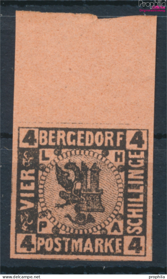 Bergedorf 5ND Neu- Bzw. Nachdruck Postfrisch 1887 Wappen (10348813 - Bergedorf